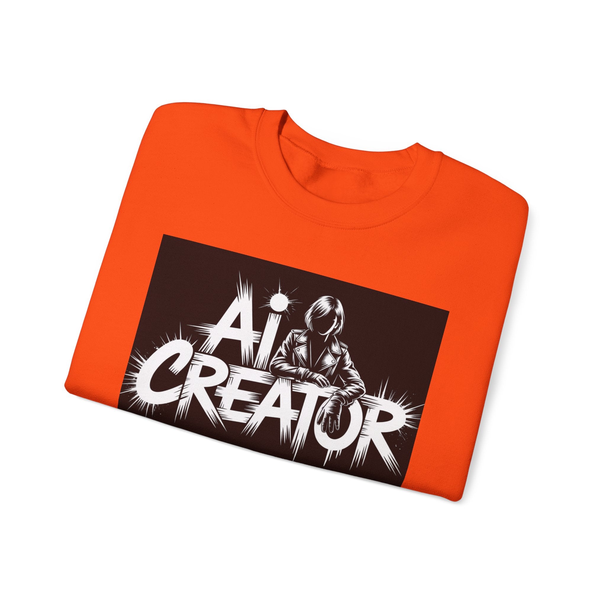 AI Creator  "Digital Rebel" Unisex Heavy Blend™ Crewneck Sweatshirt