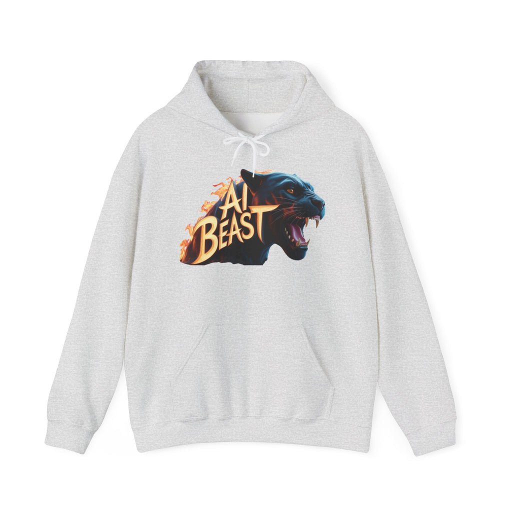 AI BEAST  "Wildfire Algorithm" Unisex Heavy Blend™ Hooded Sweatshirt