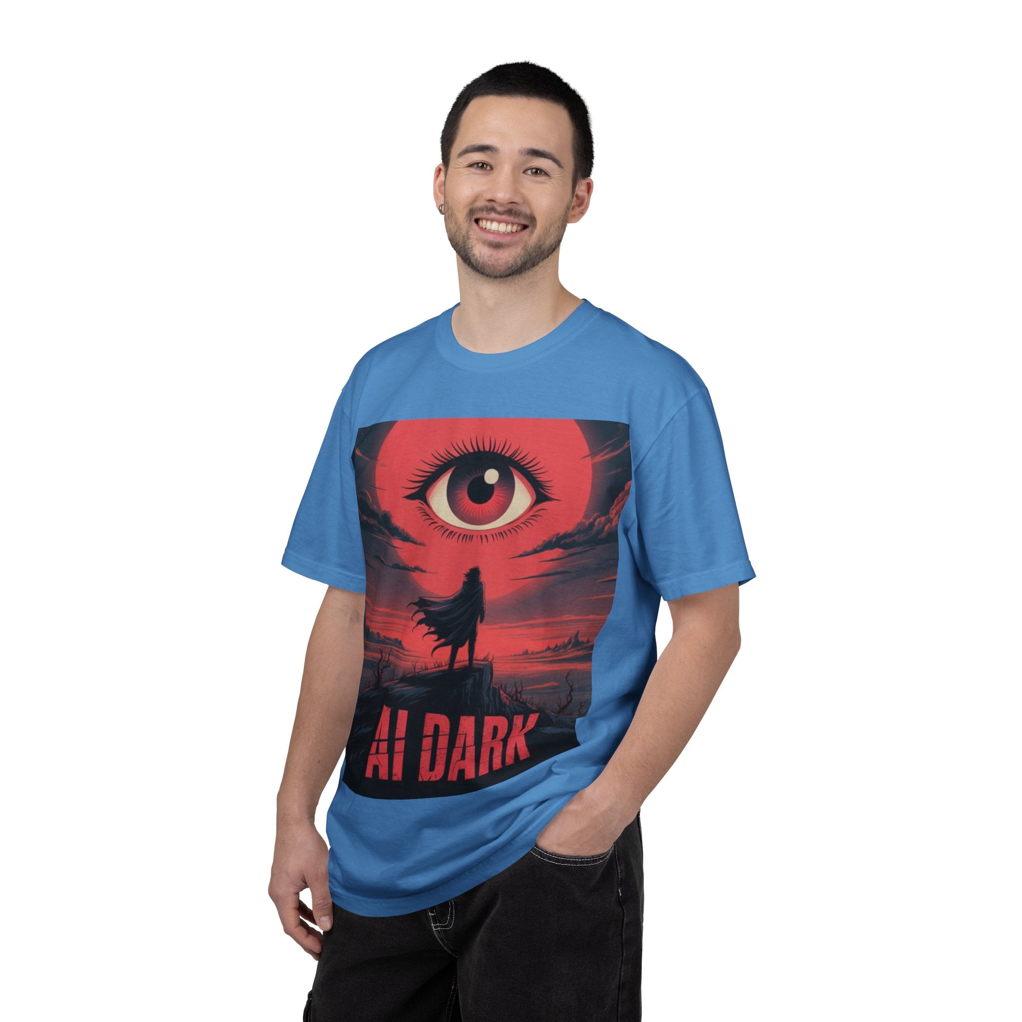 AI DARK “Shadow Protocol” Unisex Garment-Dyed T-shirt