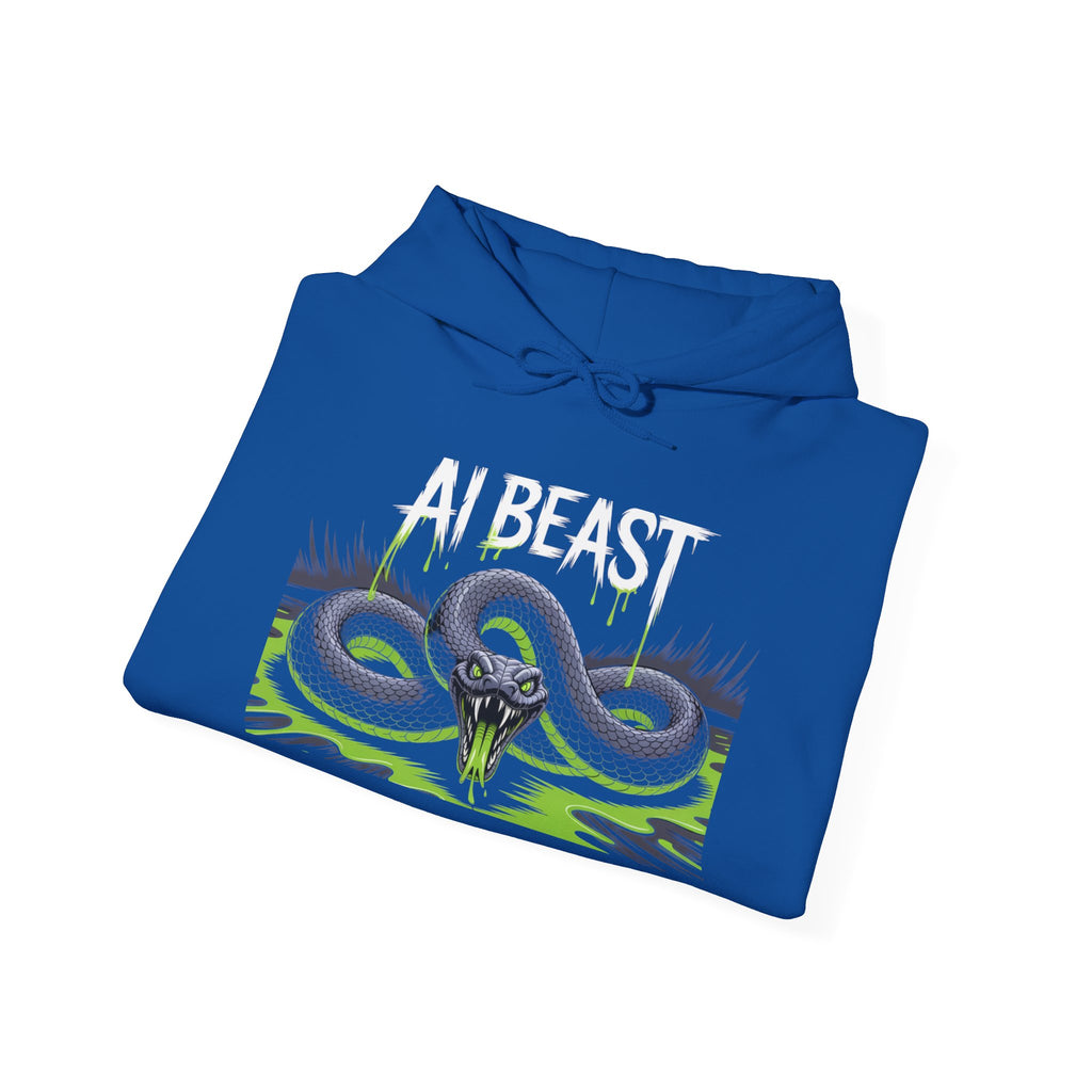 AI BEAST "Digital Venom" Unisex Heavy Blend™ Crewnwck Hoodie