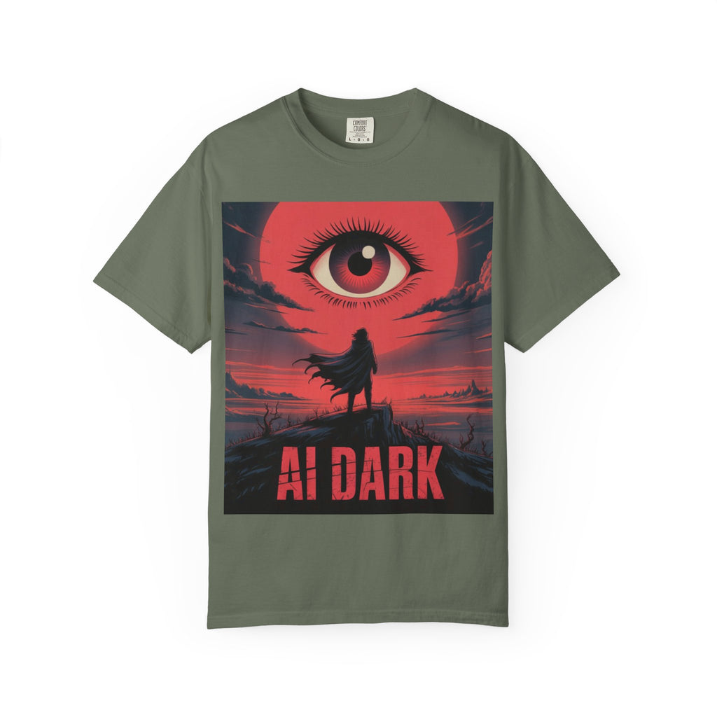 AI DARK “Shadow Protocol” Unisex Garment-Dyed T-shirt