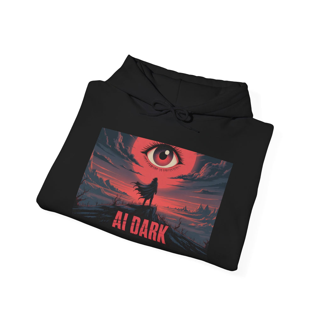 AI DARK  “ Shadow Protocol ”  Unisex Heavy Blend™ Hooded Sweatshirt