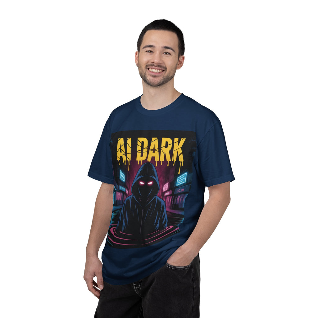 AI DARK  “Night Signal”  Unisex Garment-Dyed T-shirt