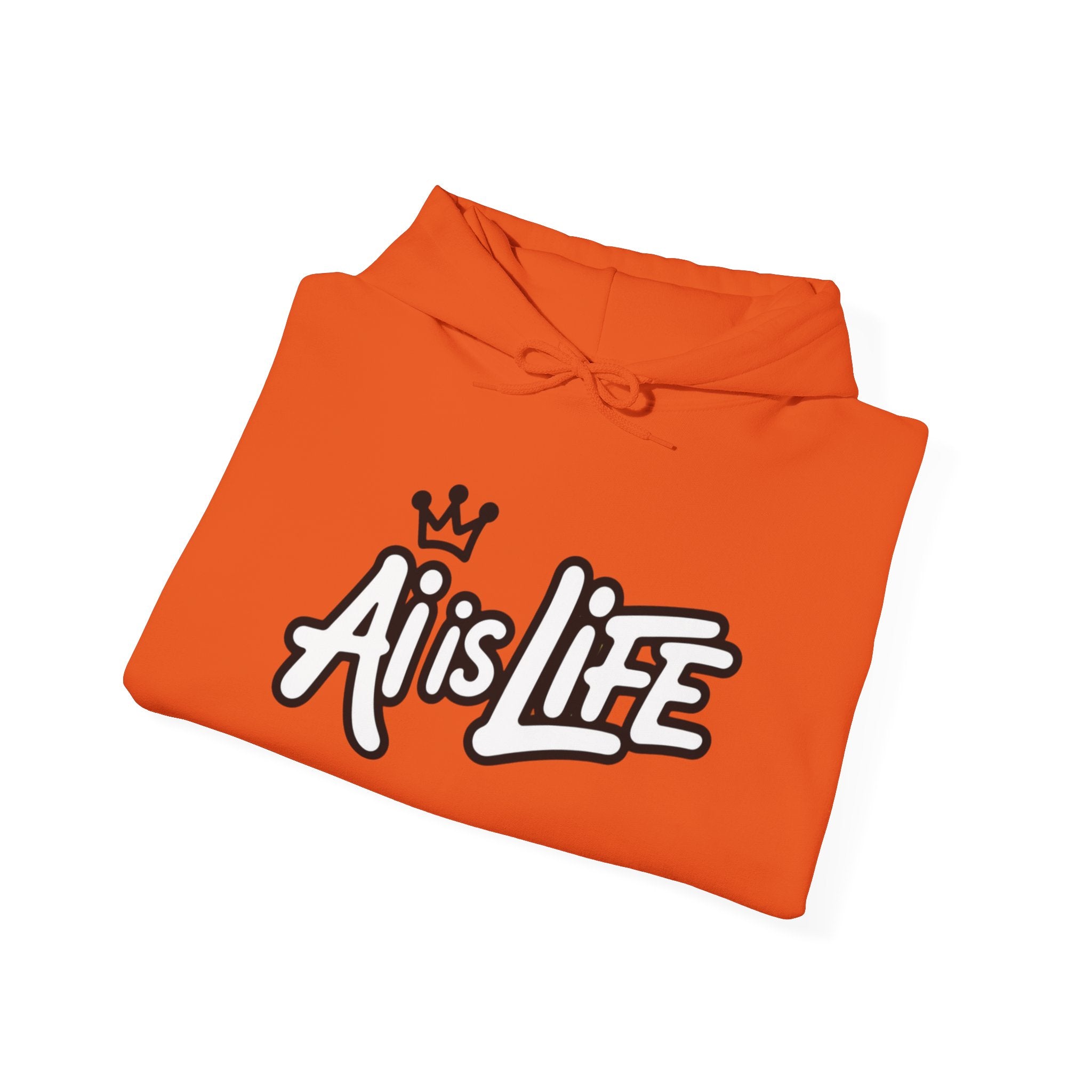 AI is LIFE “DIGITAL DYNASTY” Unisex Heavy Blend™ Hooded Sweatshirt