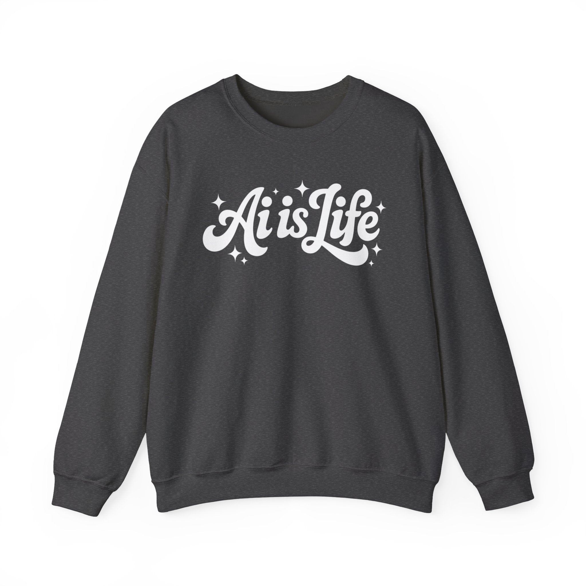 Ai is Life  "TechFlow Energy" Unisex Heavy Blend™ Crewneck Sweatshirt