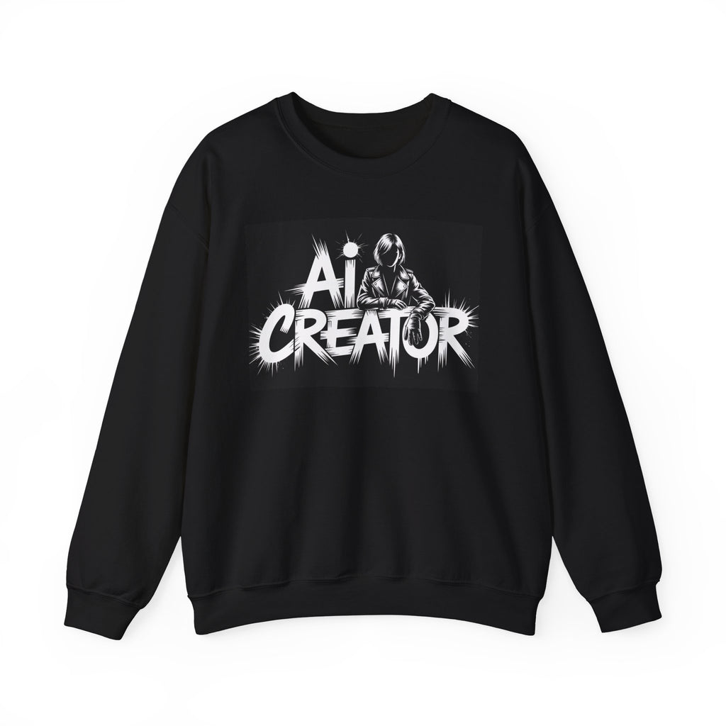 AI Creator  "Digital Rebel" Unisex Heavy Blend™ Crewneck Sweatshirt