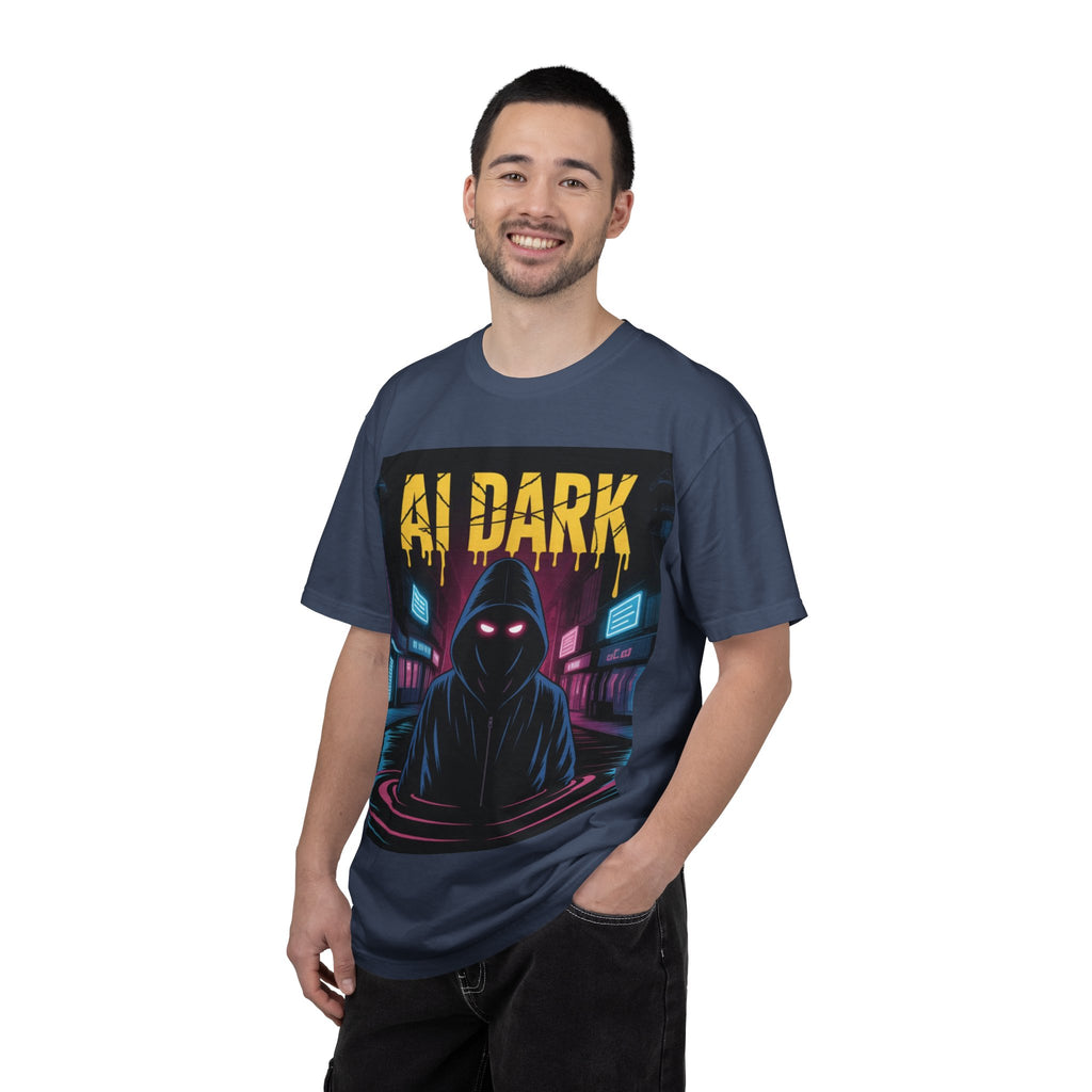 AI DARK  “Night Signal”  Unisex Garment-Dyed T-shirt
