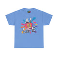 Ail Is Life "CHROME SPLATTER" Colorful Retro Splash Graphic T-Shirt