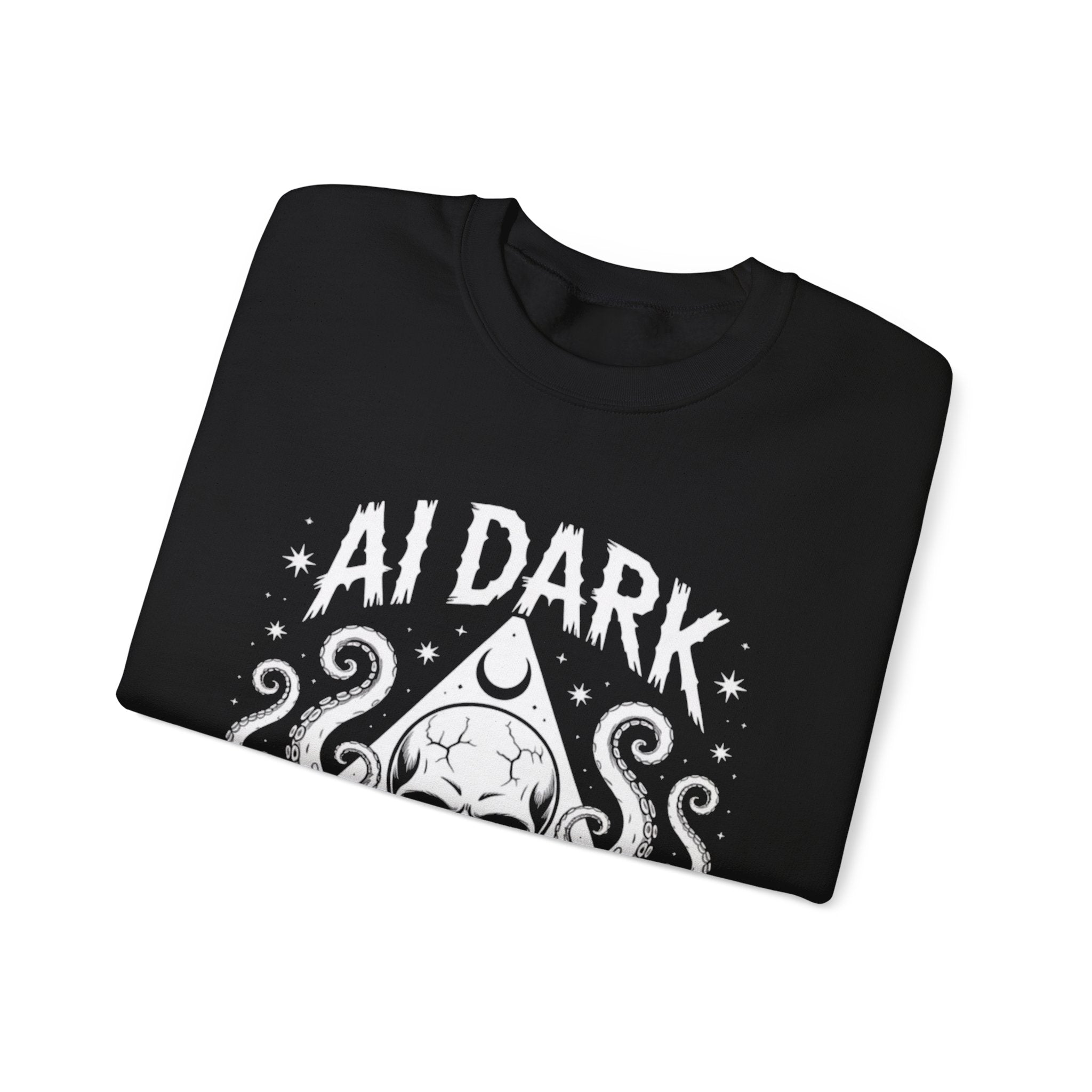 AI Dark  "Nightmare Network"  Unisex Heavy Blend™ Crewneck Sweatshirt