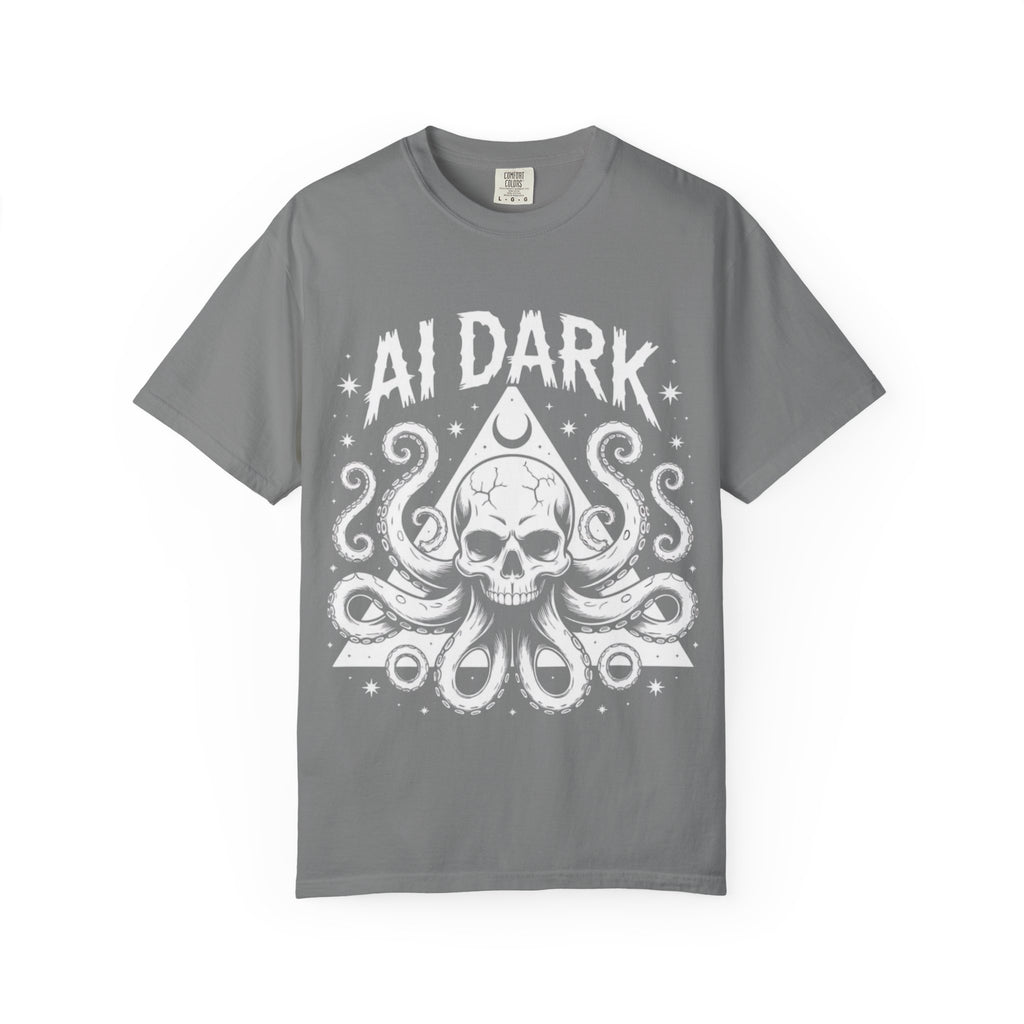 AI Dark  "Nightmare Network"  Unisex Garment-Dyed T-shirt