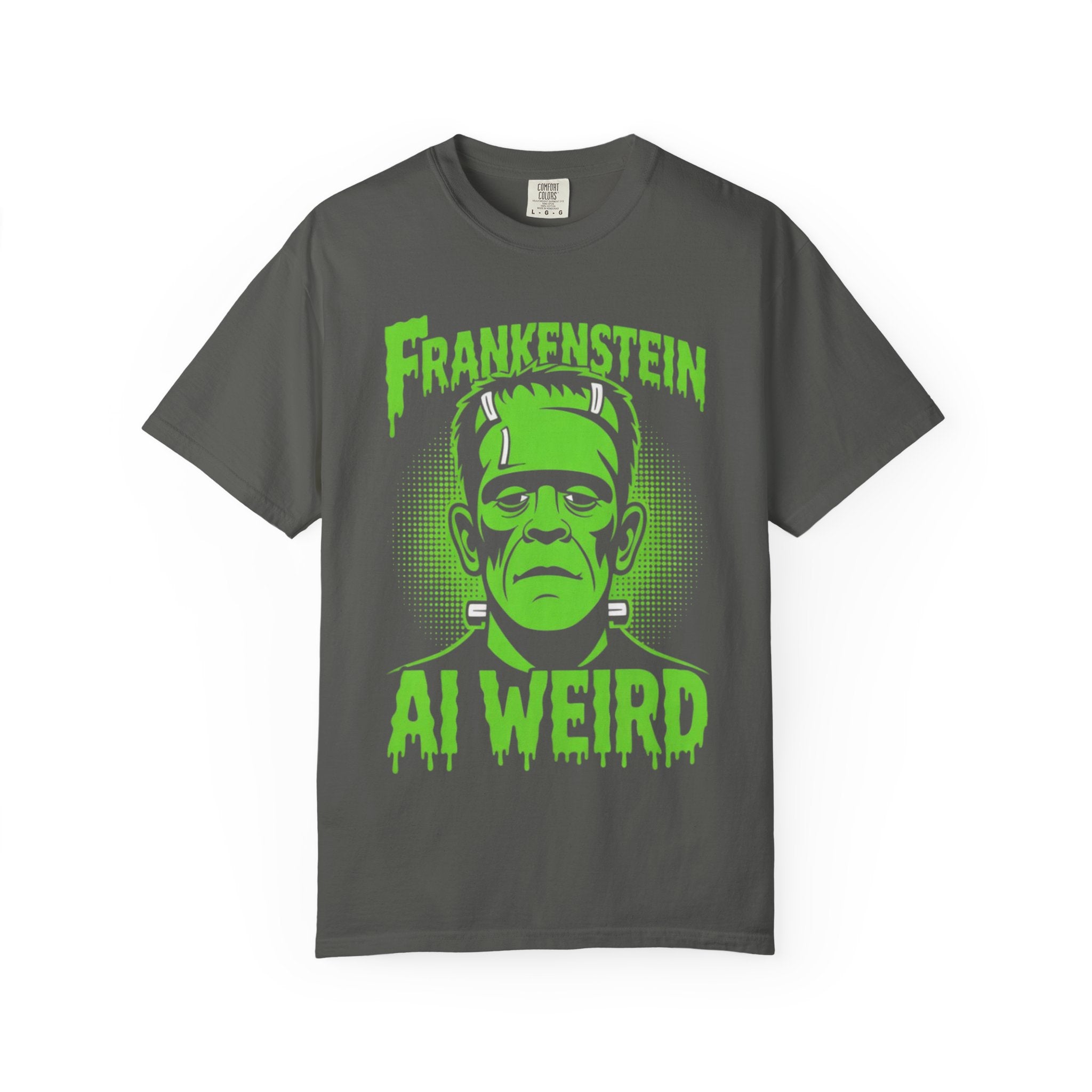 AI Weird  "Frankenbyte" Unisex Garment-Dyed T-shirt