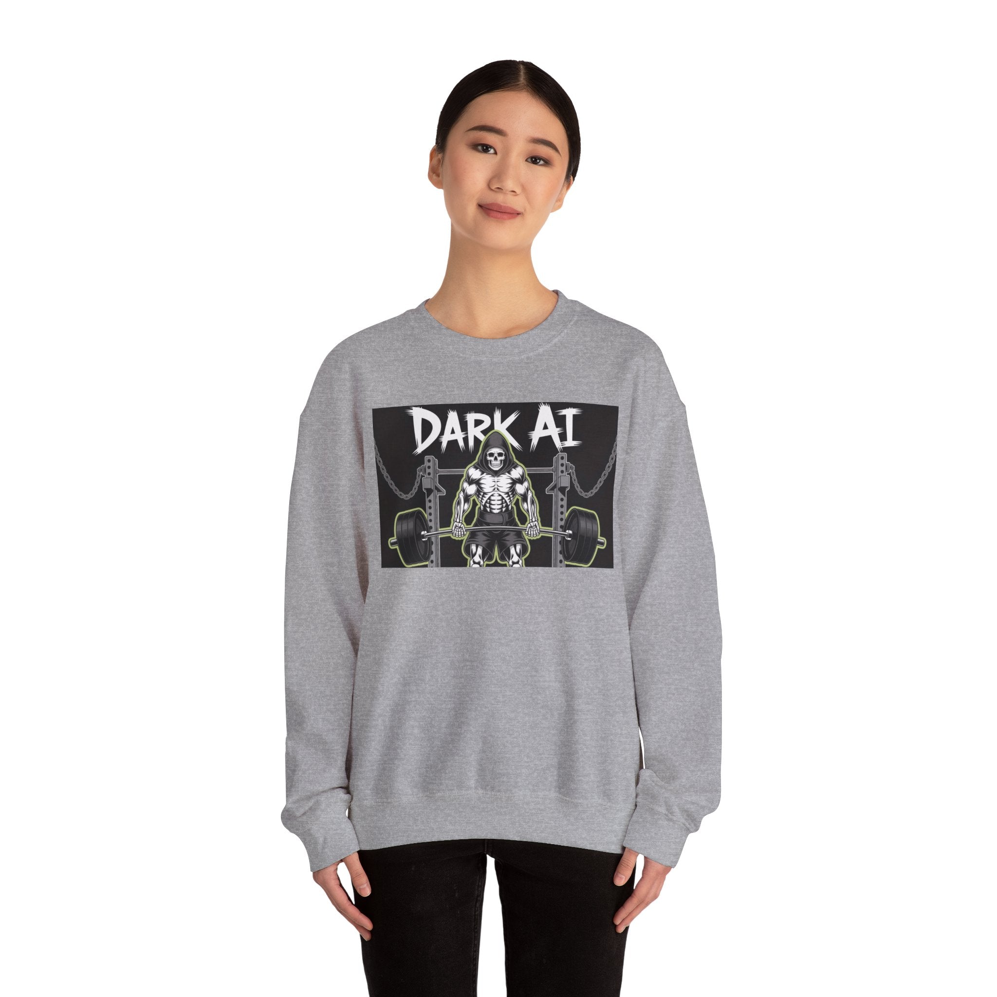 DARK AI "Reaper Protocol" Unisex Heavy Blend™ Crewneck Sweatshirt