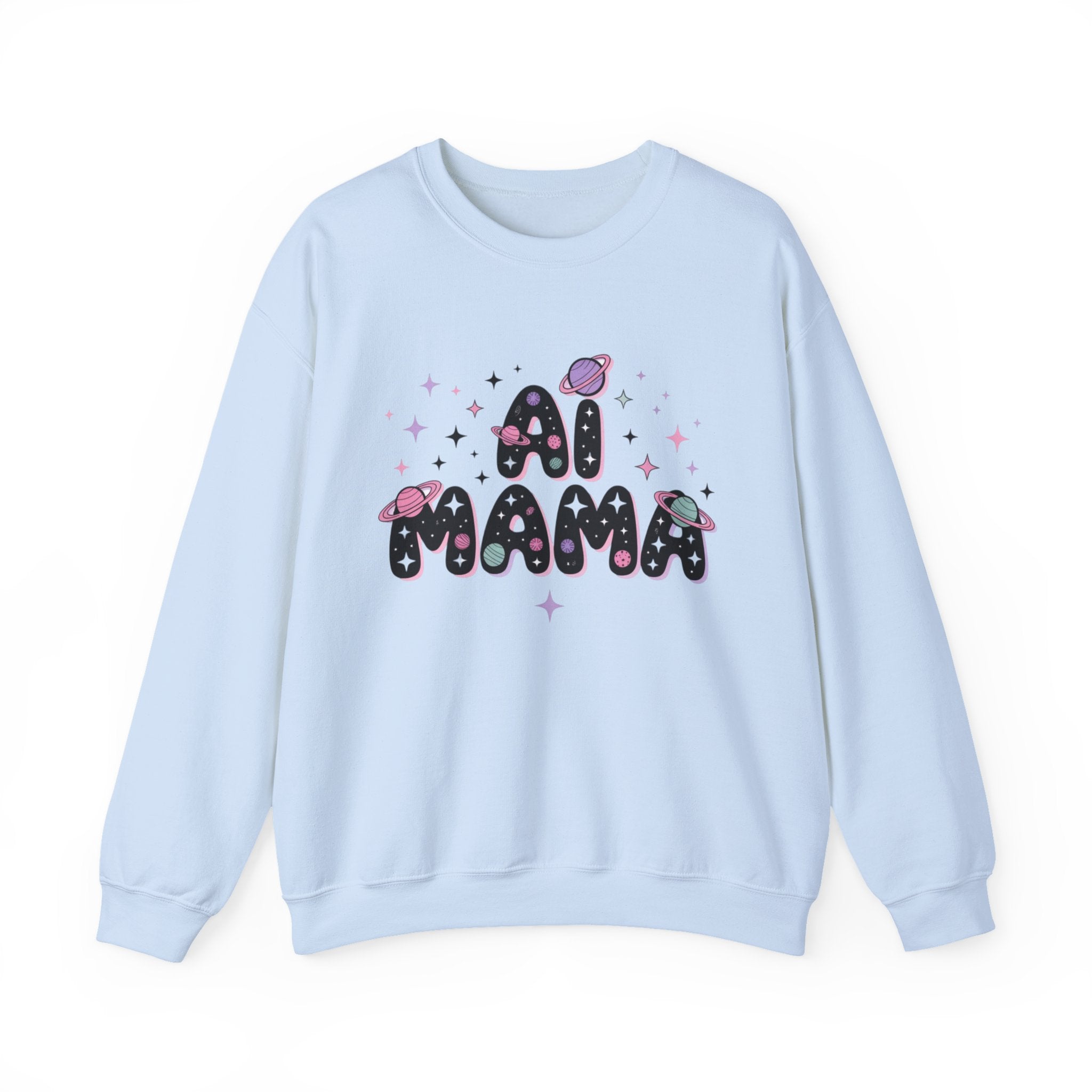 AI Mama "Digital Daydreamer" Unisex Heavy Blend™ Crewneck Sweatshirt