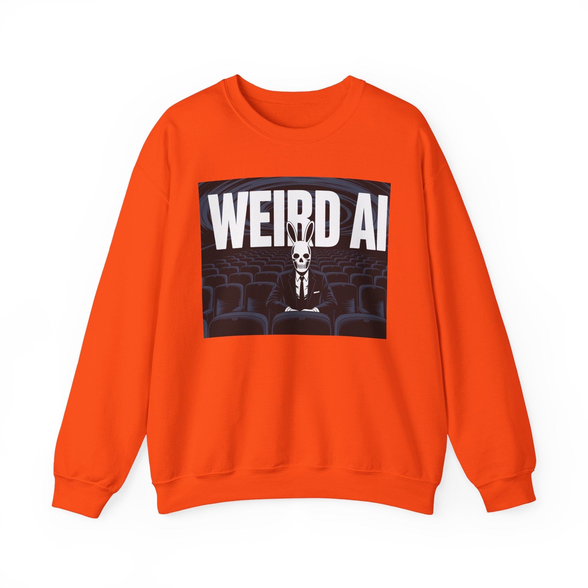 WEIRD AI " Backrooms Theater "  Unisex Heavy Blend™ Crewneck Sweatshirt