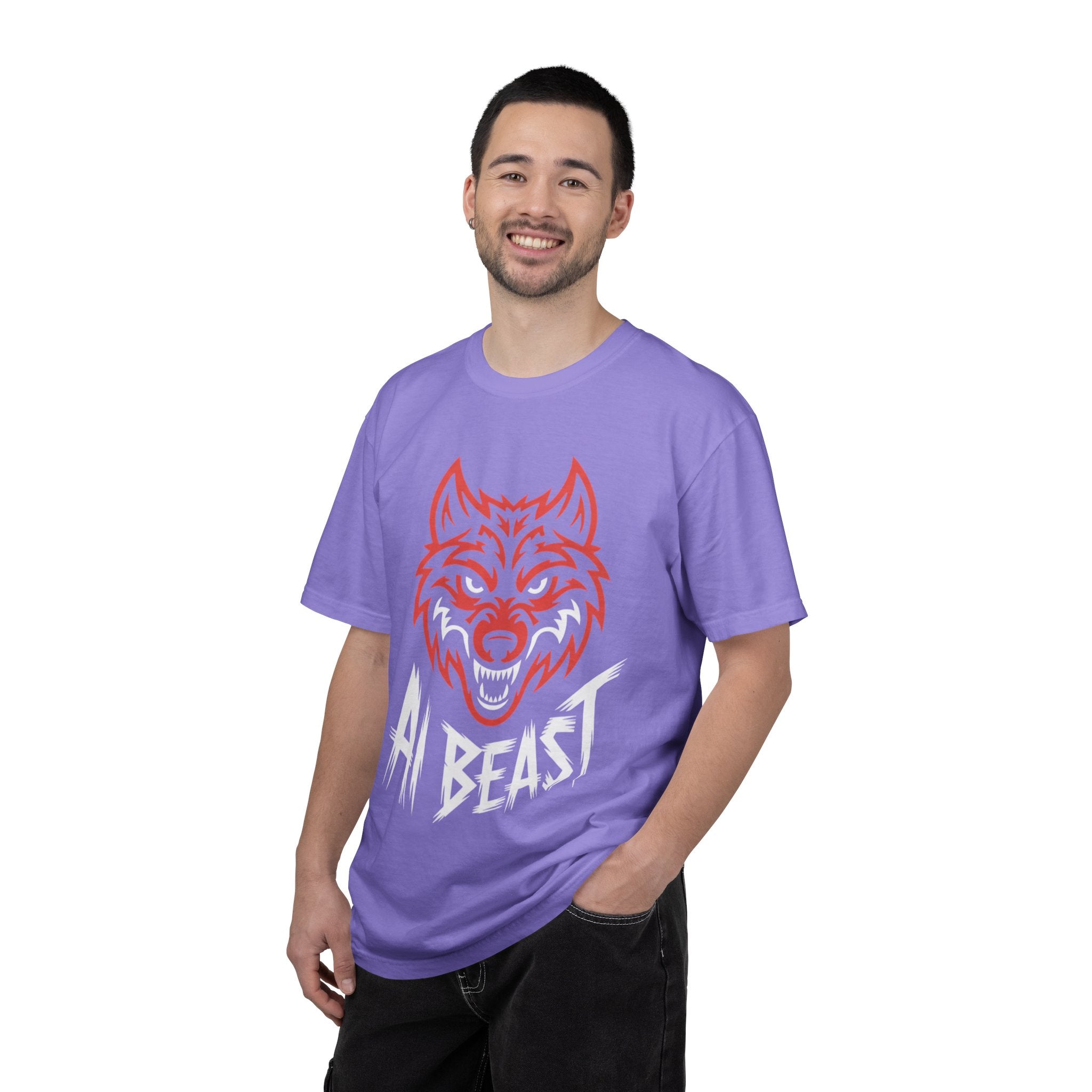 AI BEAST " Alpha Mode "  Unisex Garment-Dyed T-shirt