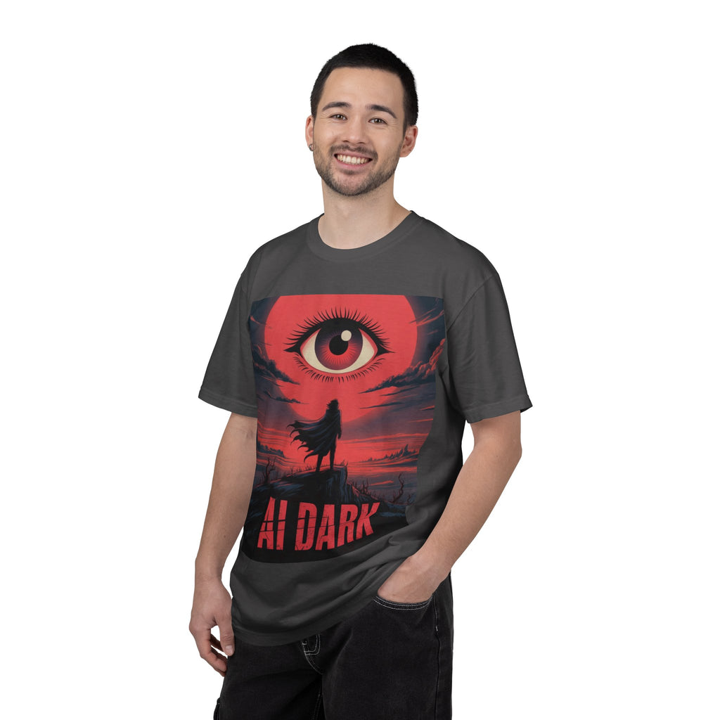 AI DARK “Shadow Protocol” Unisex Garment-Dyed T-shirt
