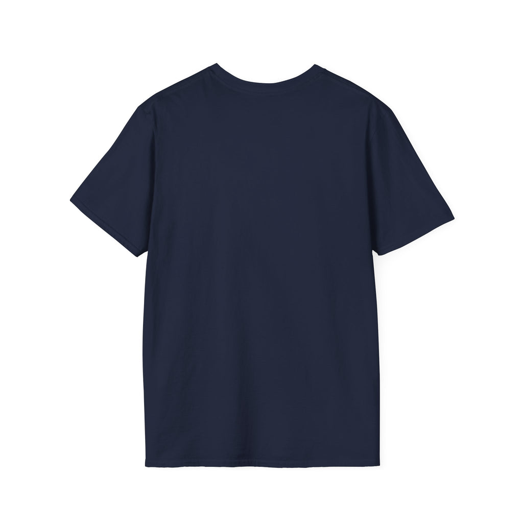 Bad AI Graphic T-Shirt — Middle Finger Skeleton Hand with Smiley Faces