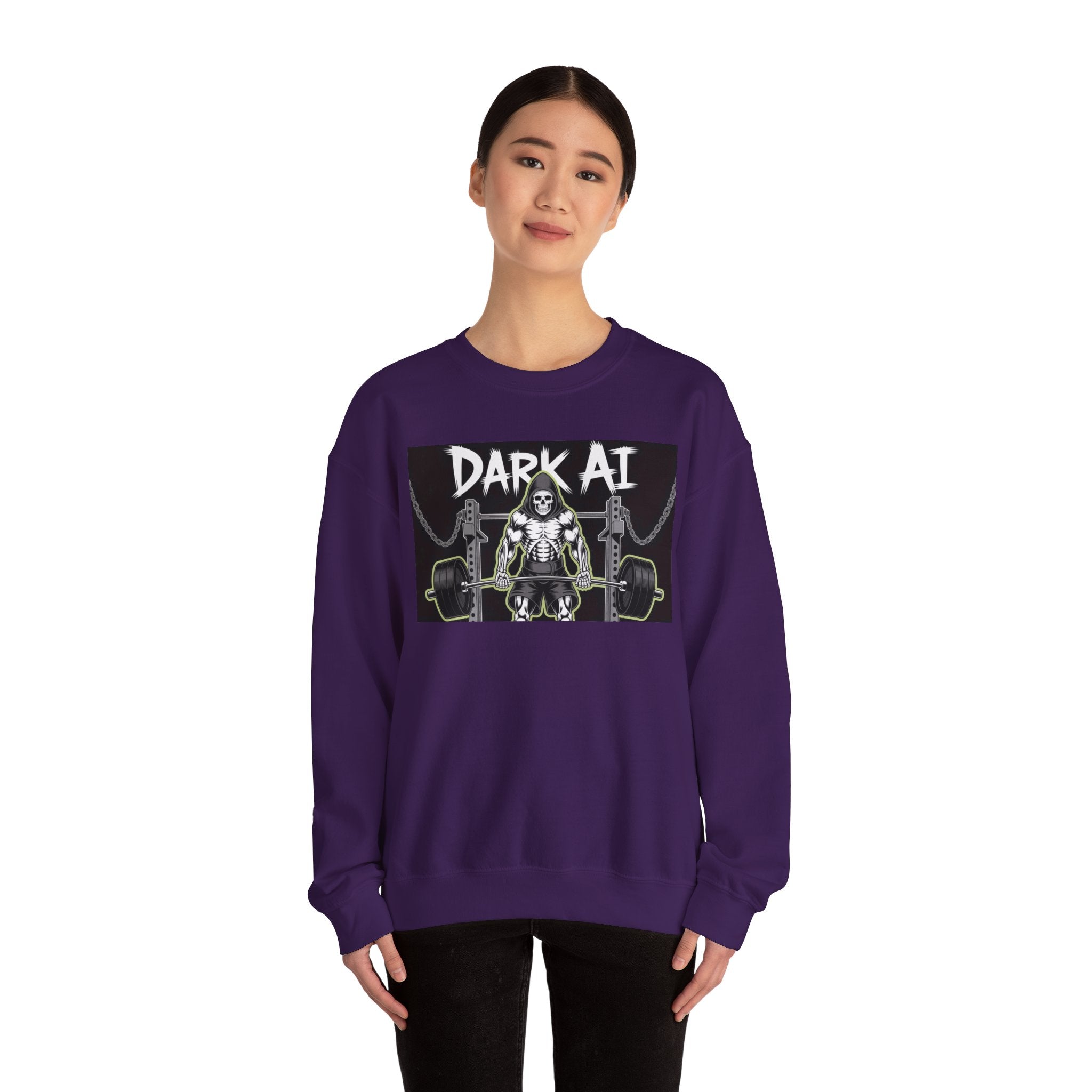 DARK AI "Reaper Protocol" Unisex Heavy Blend™ Crewneck Sweatshirt