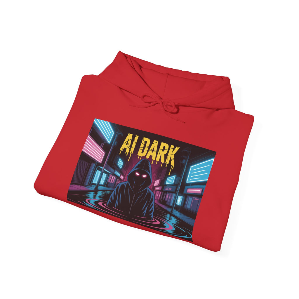 AI DARK  “Night Signal” Unisex Heavy Blend™ Hooded Sweatshirt