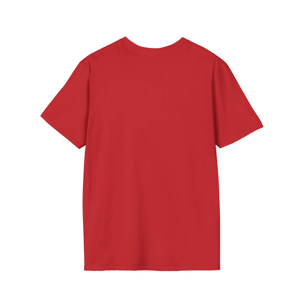 Bad AI Graphic T-Shirt — Middle Finger Skeleton Hand with Smiley Faces