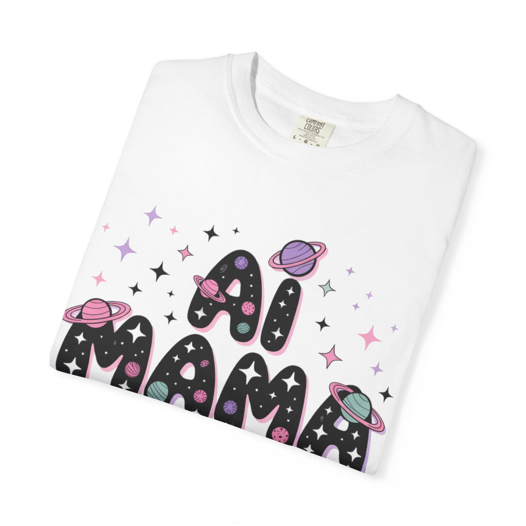 AI Mama "Digital Daydreamer" Unisex Garment-Dyed T-shirt