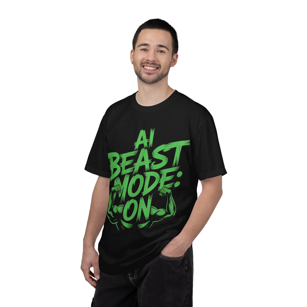 AI BEAST MODE: ON “DIGITAL HULK ENERGY” Unisex Garment-Dyed T-shirt