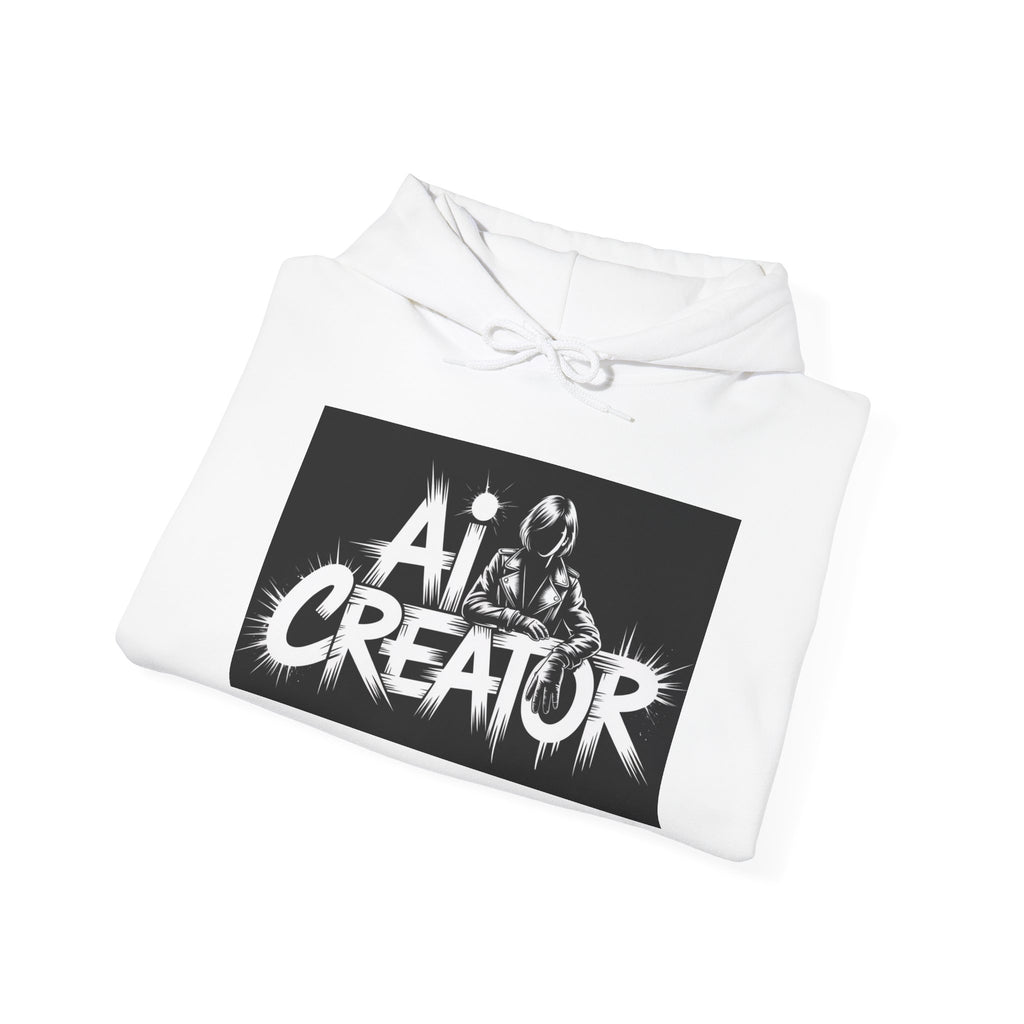 AI Creator  "Digital Rebel" Unisex Heavy Blend™ Hooded Sweatshirt