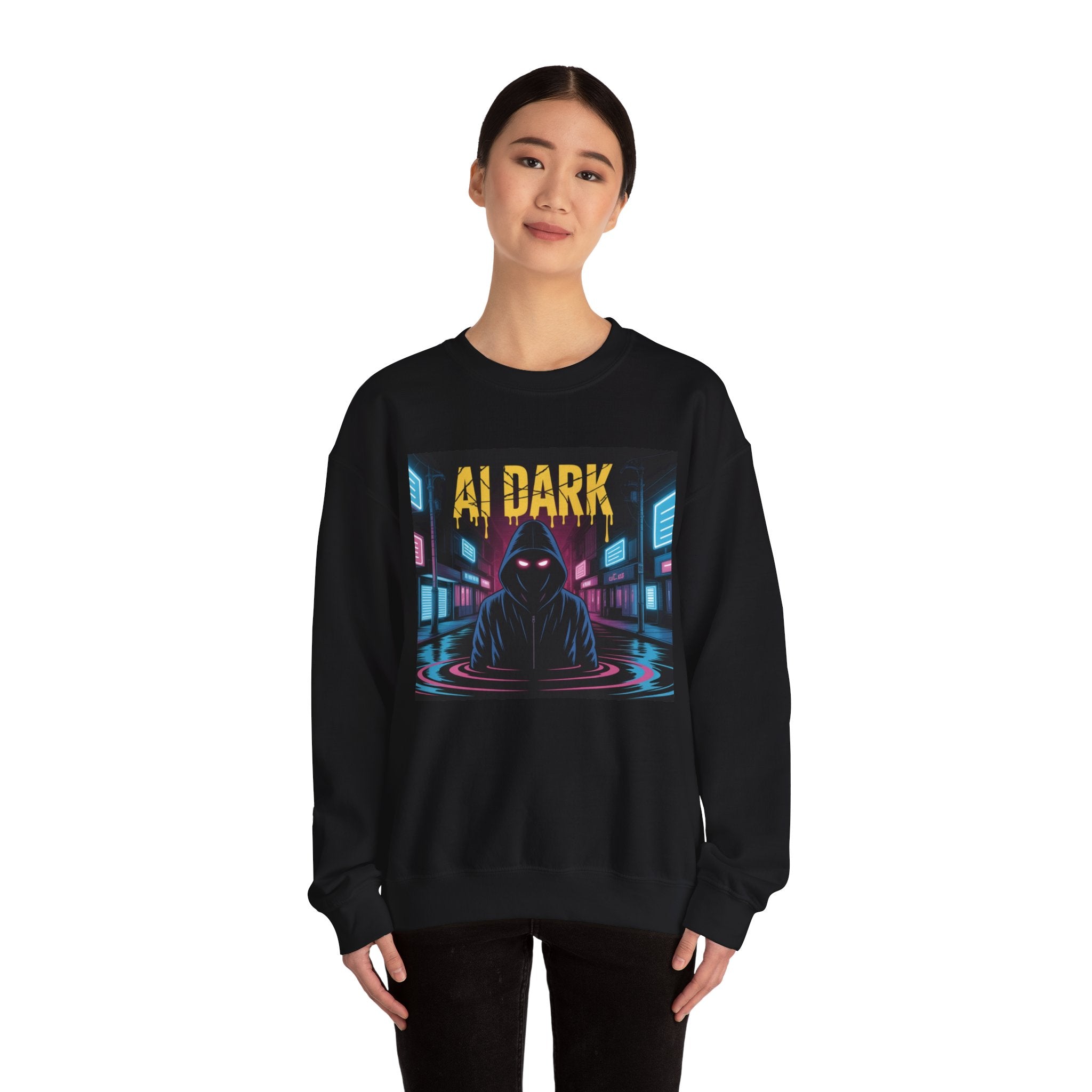 AI DARK "NIGH SIGNAL" Unisex Heavy Blend