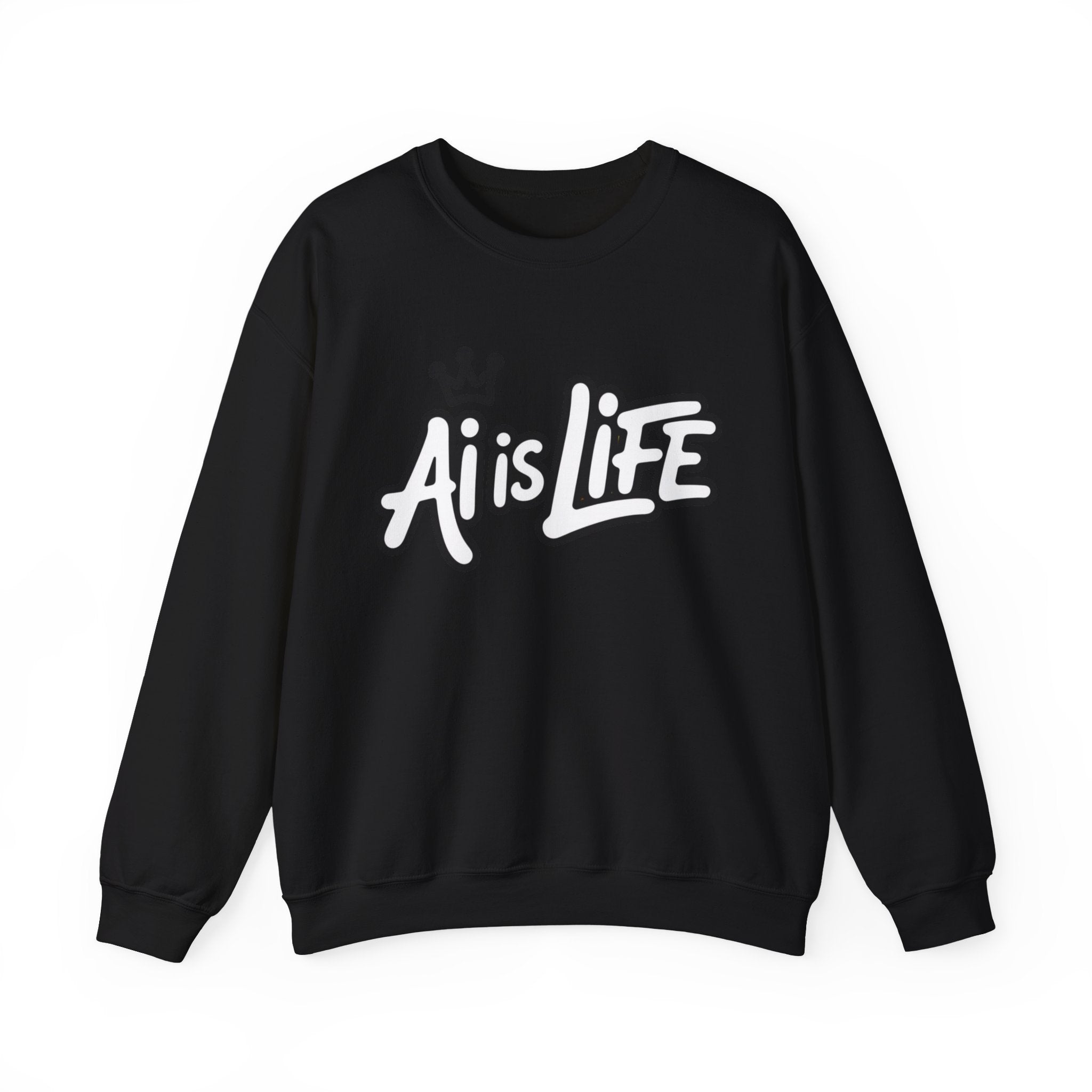 Ai is Life  "Crown Circuit" Unisex Heavy Blend™ Crewneck Sweatshirt