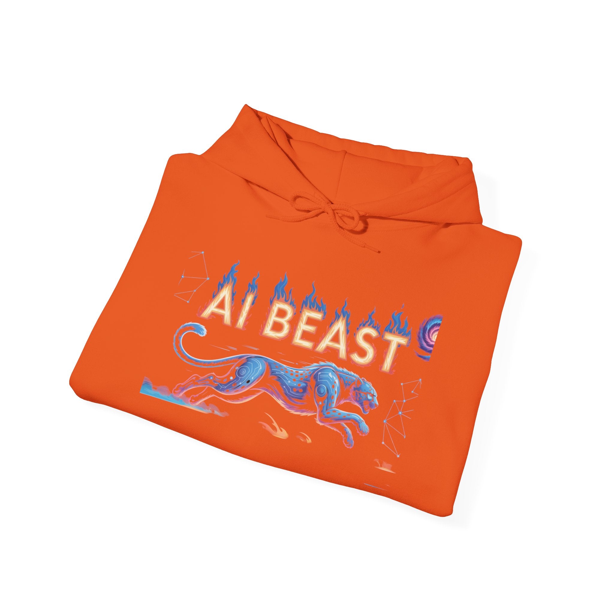 AI BEAST “Digital Predator” Unisex Heavy Blend™ Hooded Sweatshirt