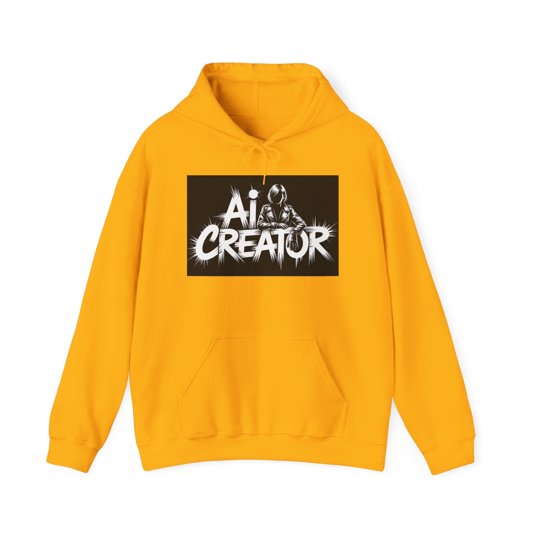 AI Creator  "Digital Rebel" Unisex Heavy Blend™ Hooded Sweatshirt