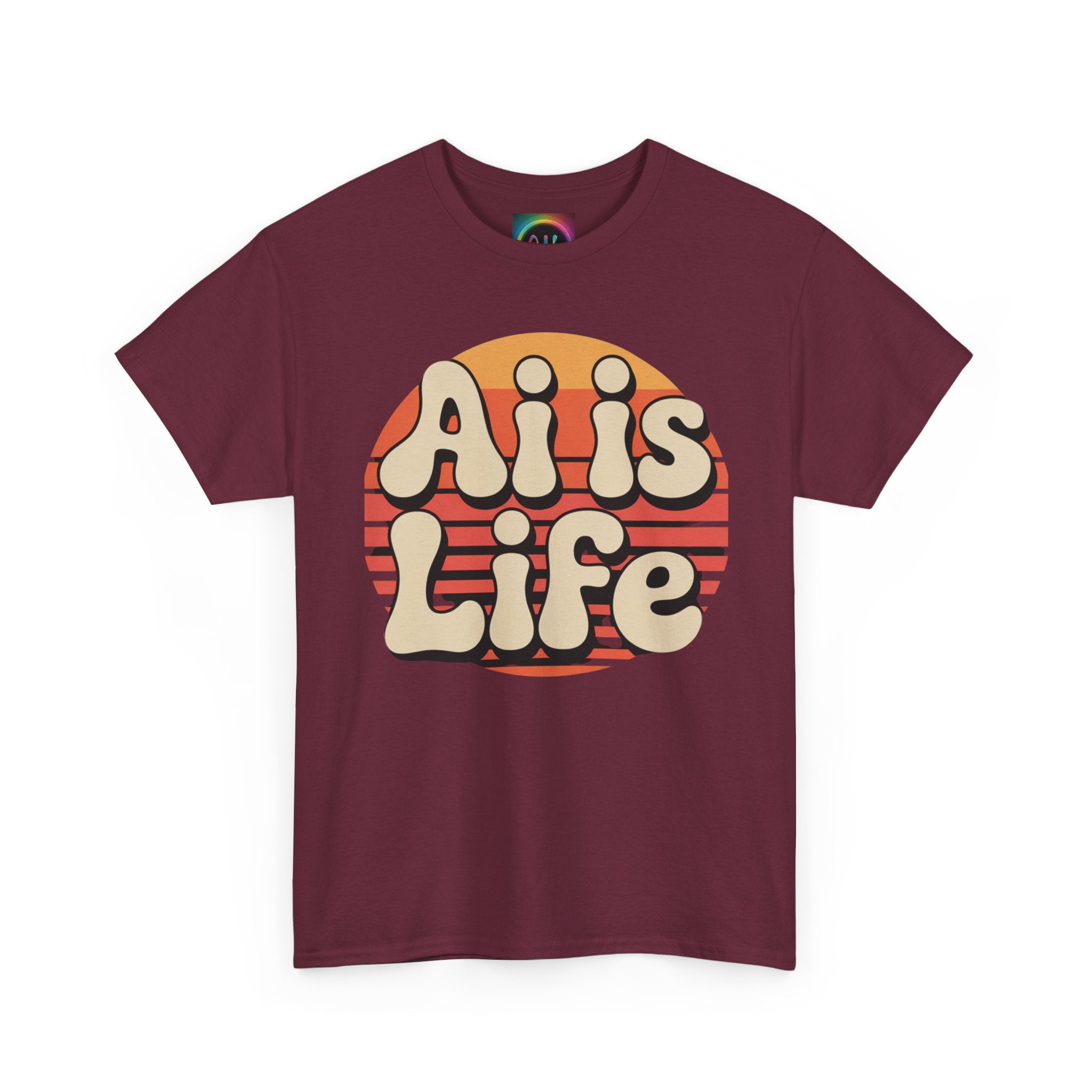 Ali Is Life "SUNSET CIRCUITRY" Retro Graphic T-Shirt