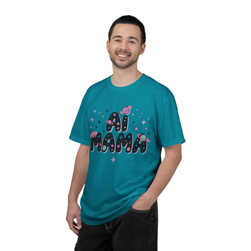 AI Mama "Digital Daydreamer" Unisex Garment-Dyed T-shirt