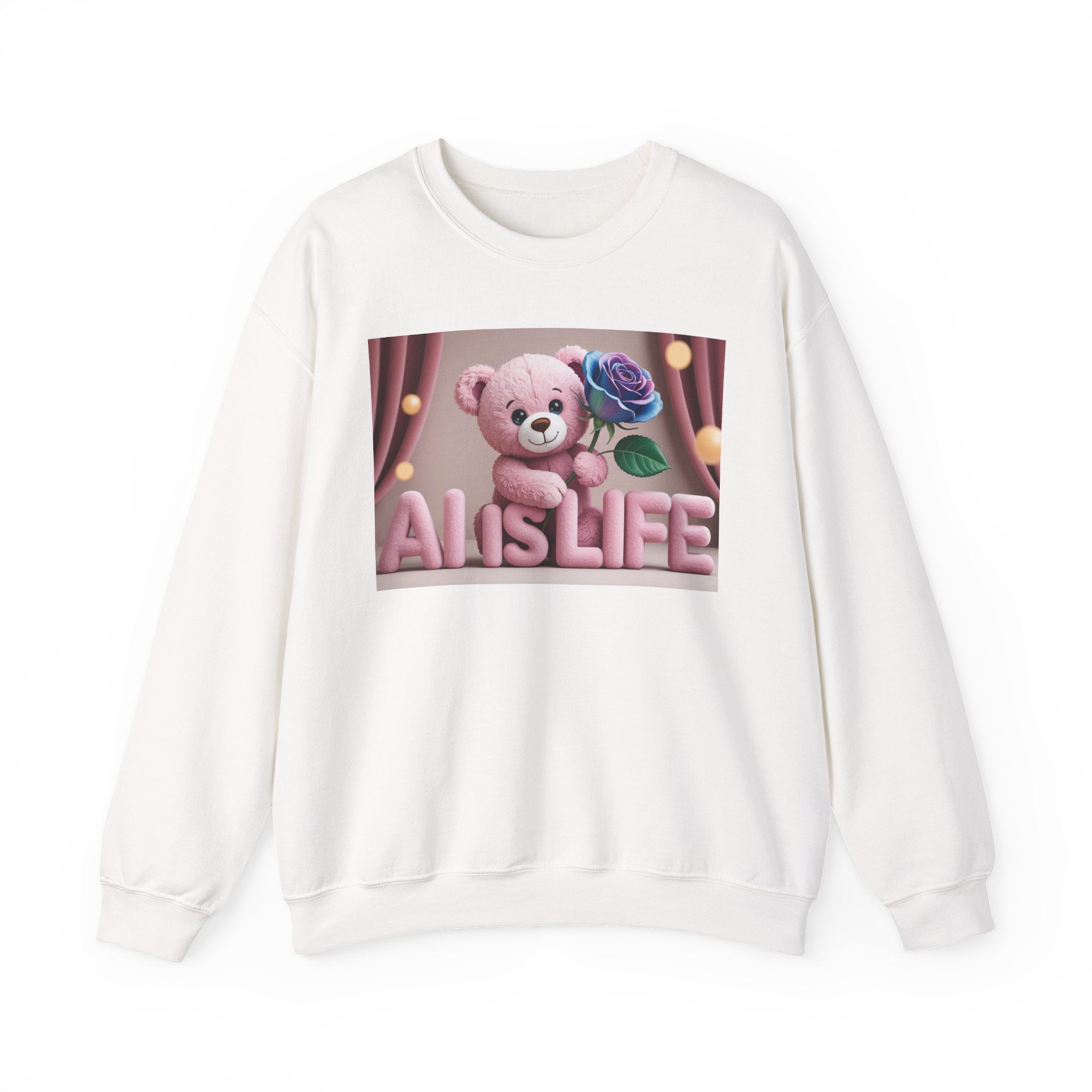 AI IS LIFE  "CUTE CIRCUIT" Unisex Heavy Blend™ Crewneck Sweatshirt