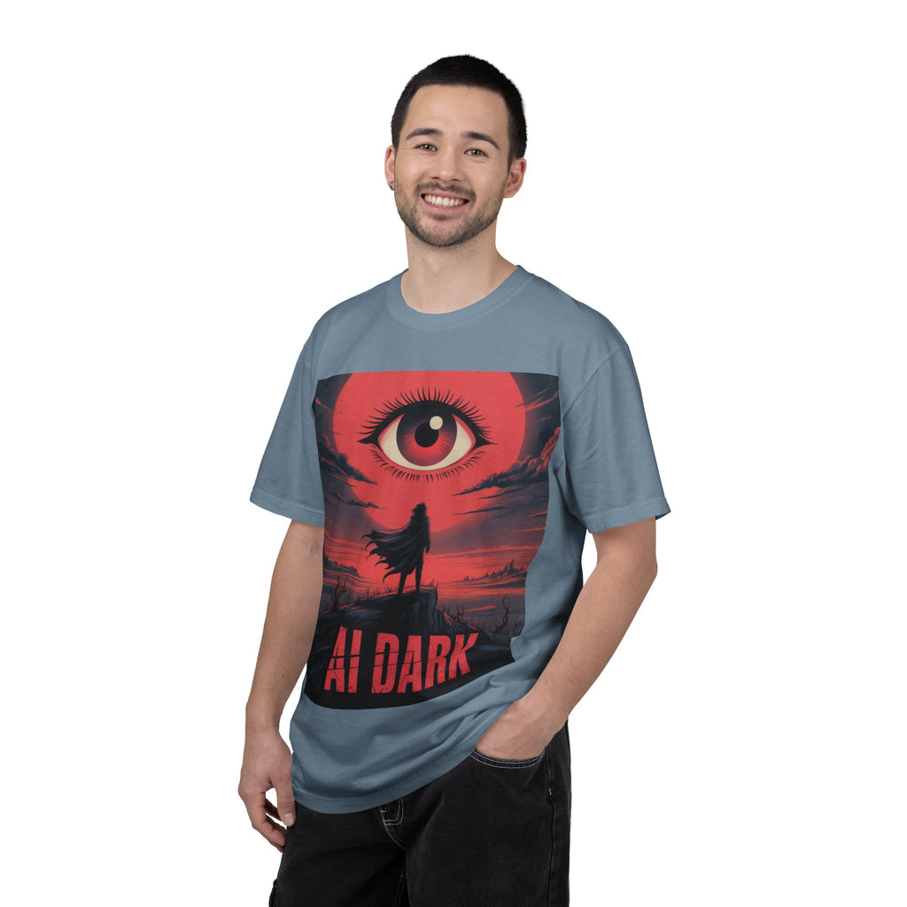 AI DARK “Shadow Protocol” Unisex Garment-Dyed T-shirt