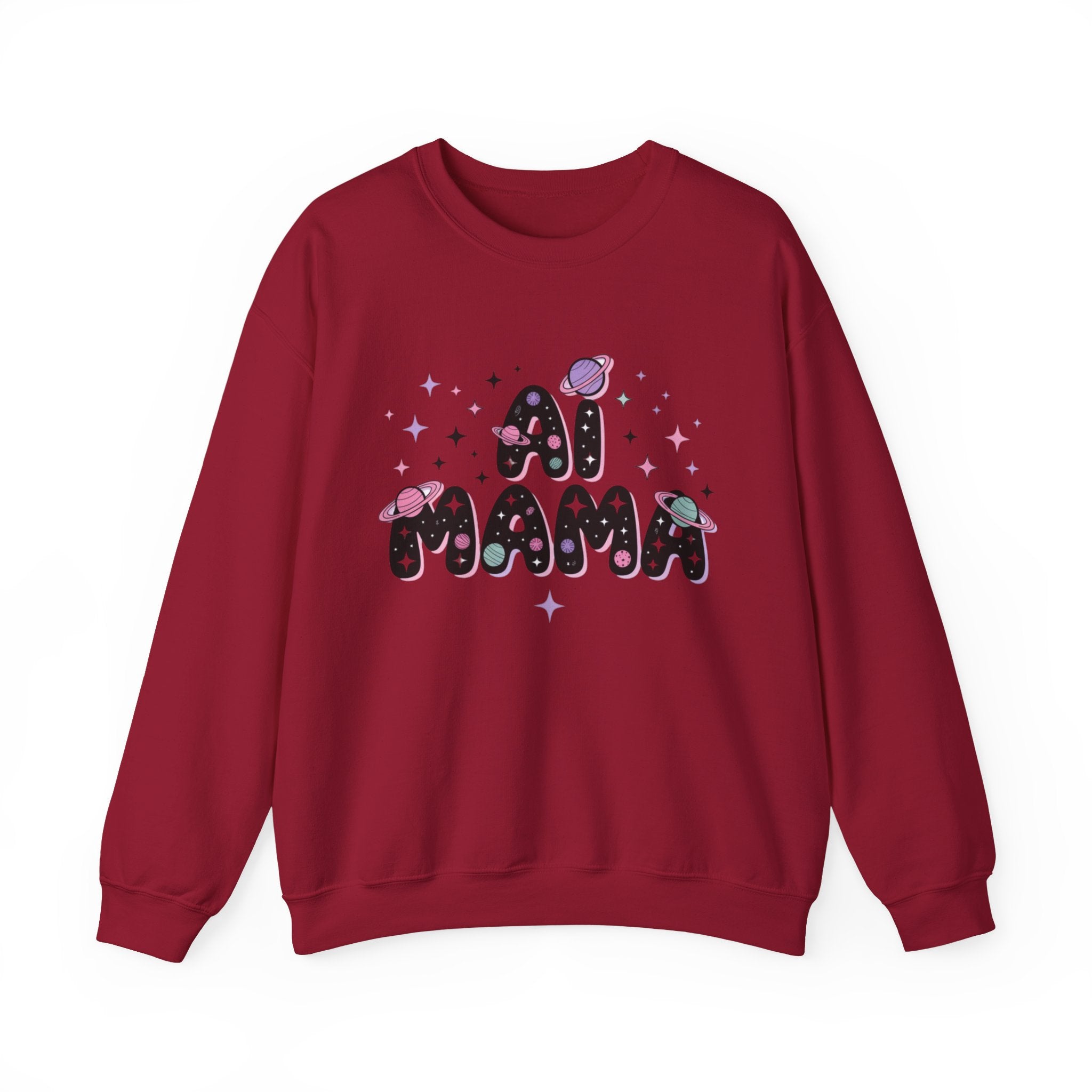 AI Mama "Digital Daydreamer" Unisex Heavy Blend™ Crewneck Sweatshirt