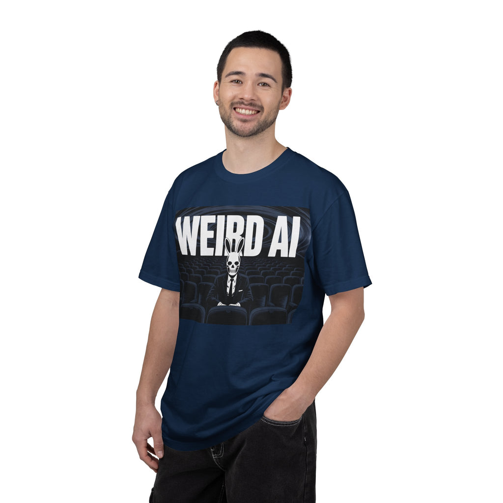 WEIRD AI  " Backrooms Theater " Unisex Garment-Dyed T-shirt