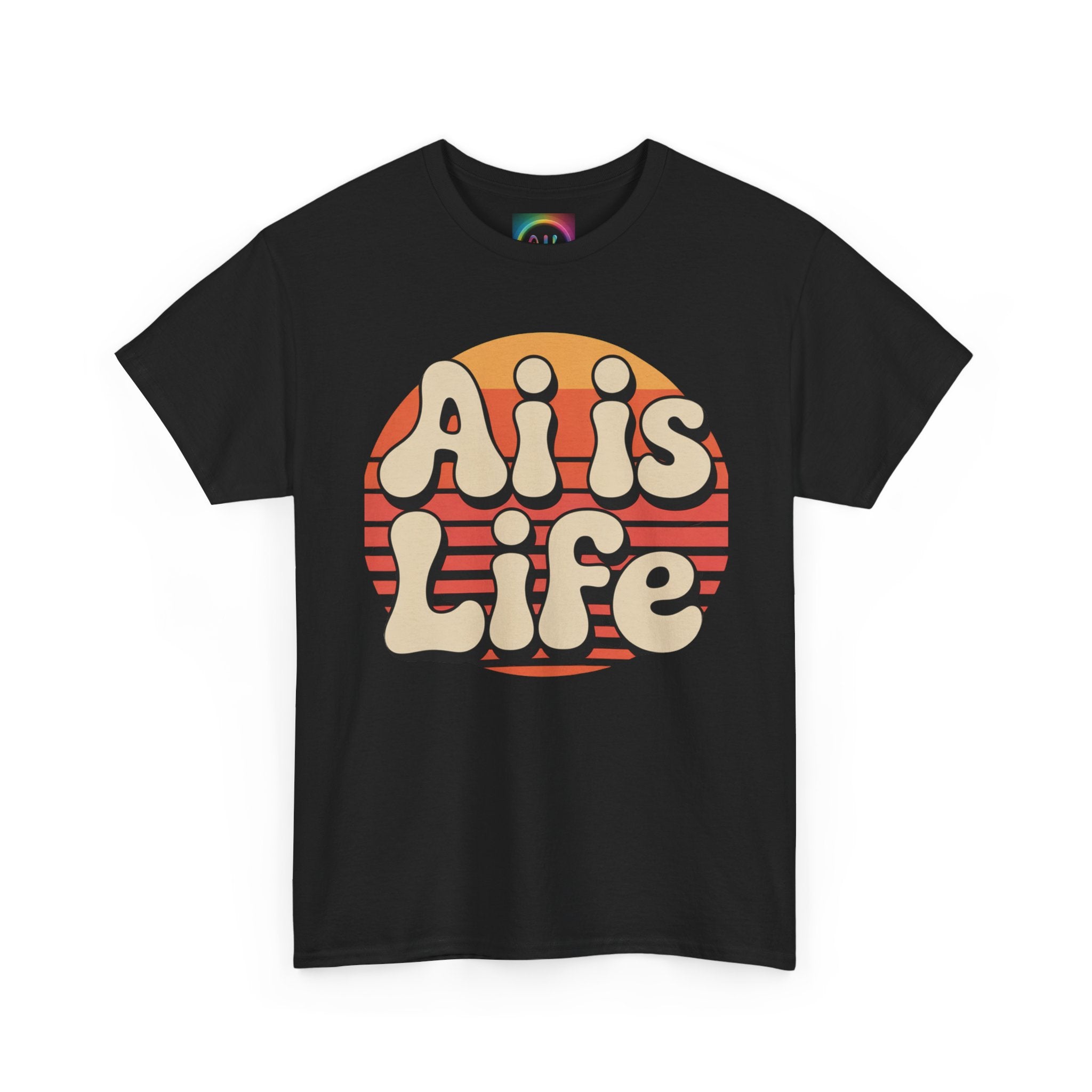 Ali Is Life "SUNSET CIRCUITRY" Retro Graphic T-Shirt