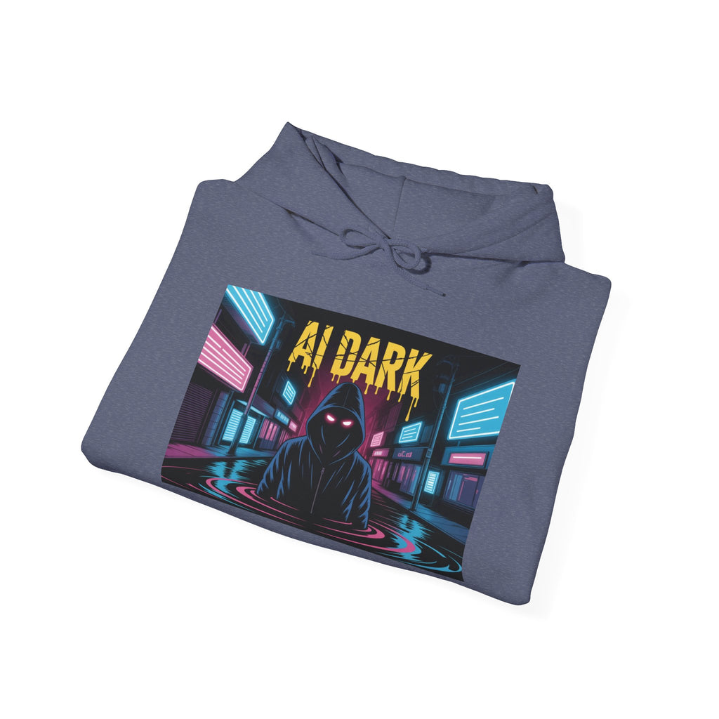 AI DARK  “Night Signal” Unisex Heavy Blend™ Hooded Sweatshirt