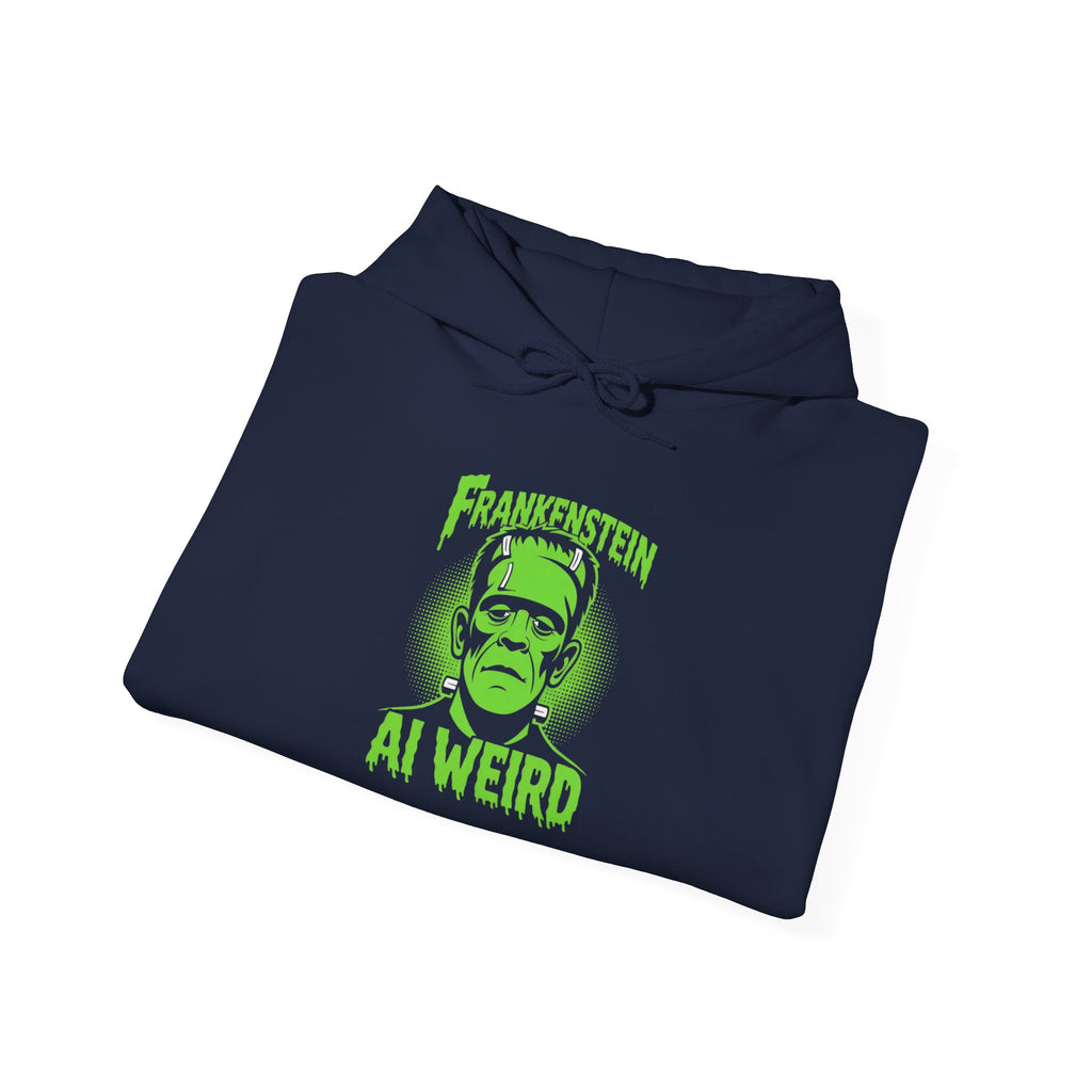 AI Weird  "Frankenbyte" Unisex Heavy Blend™ Hooded Sweatshirt