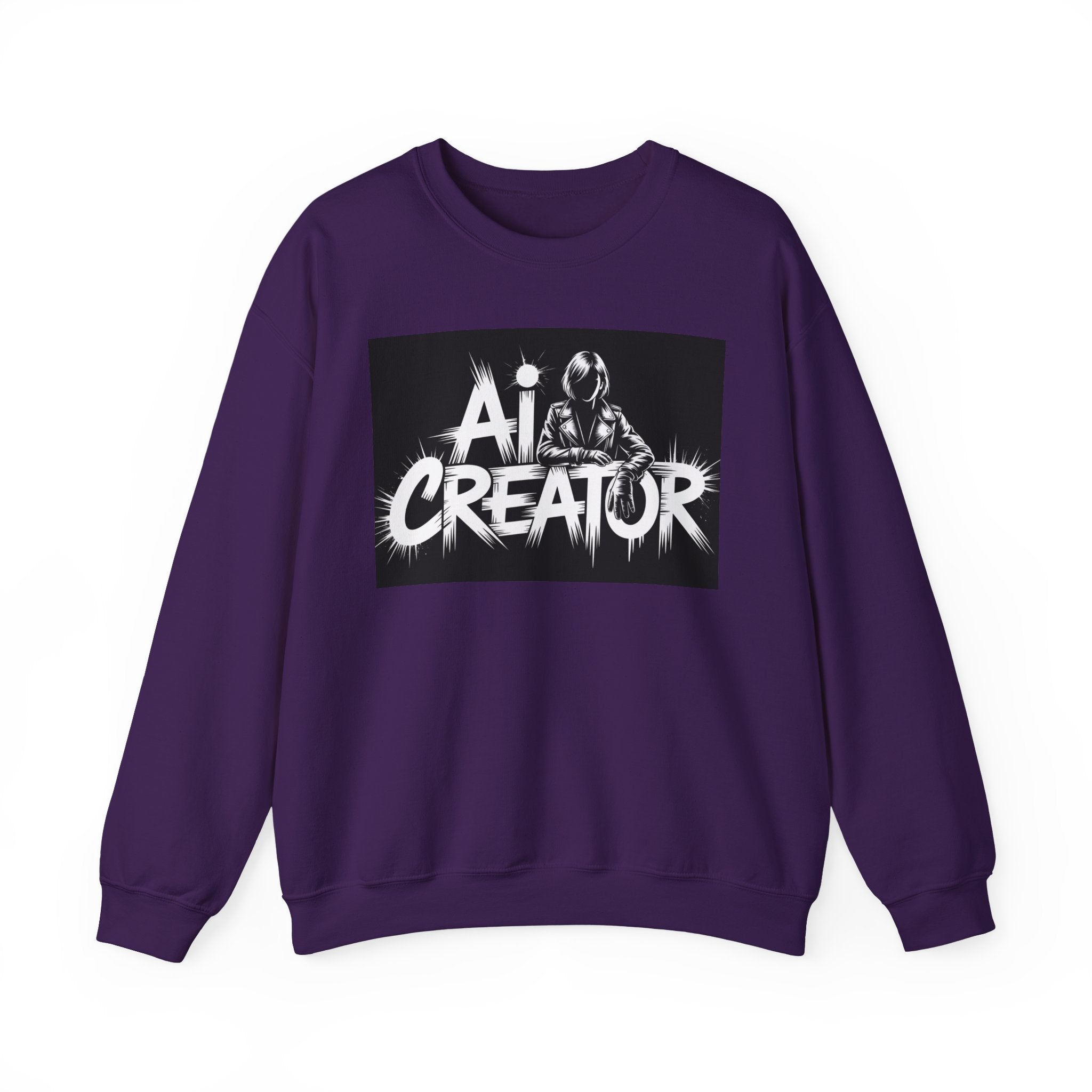 AI Creator  "Digital Rebel" Unisex Heavy Blend™ Crewneck Sweatshirt