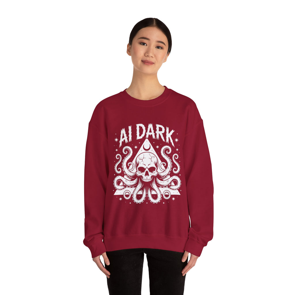 AI Dark  "Nightmare Network"  Unisex Heavy Blend™ Crewneck Sweatshirt
