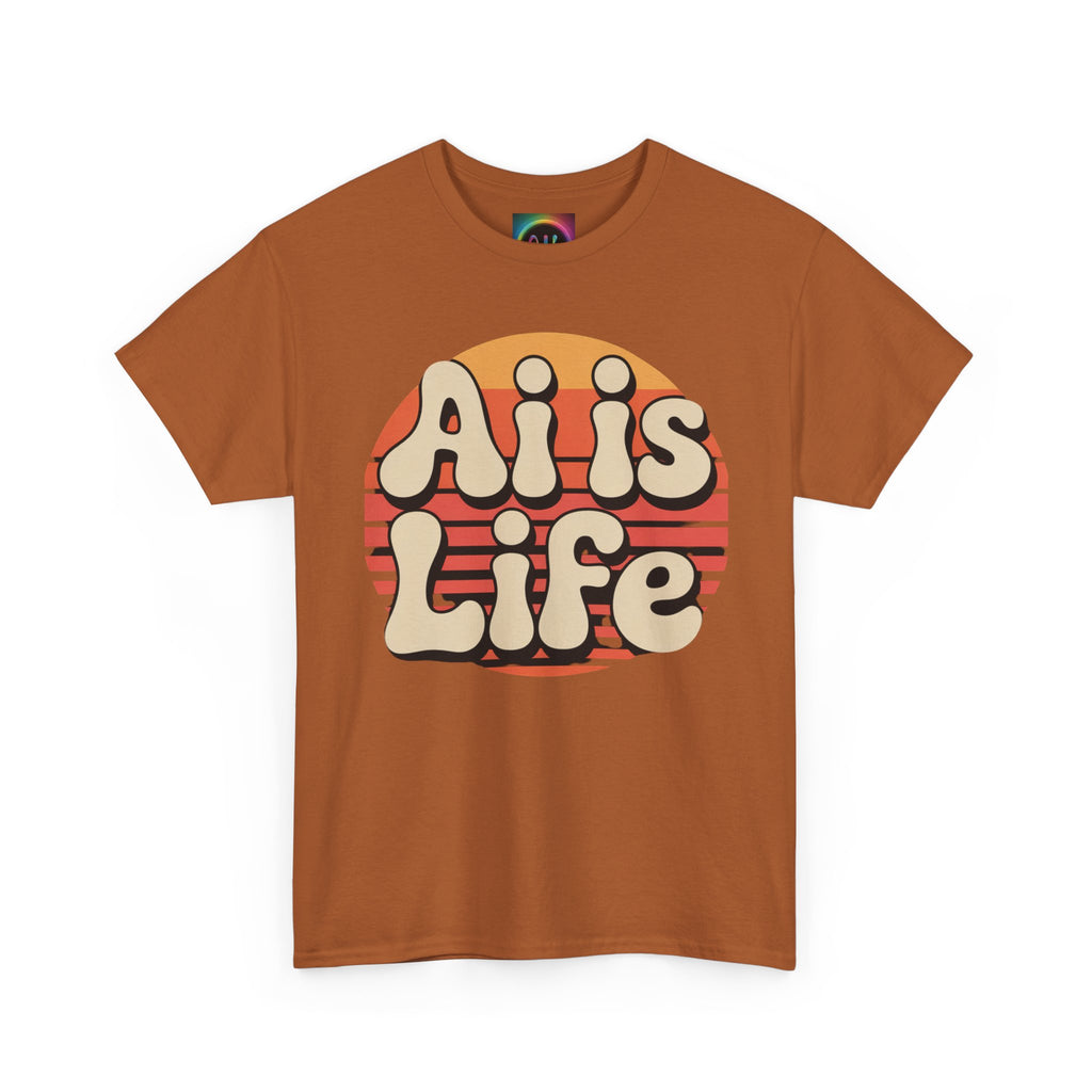 Ali Is Life "SUNSET CIRCUITRY" Retro Graphic T-Shirt