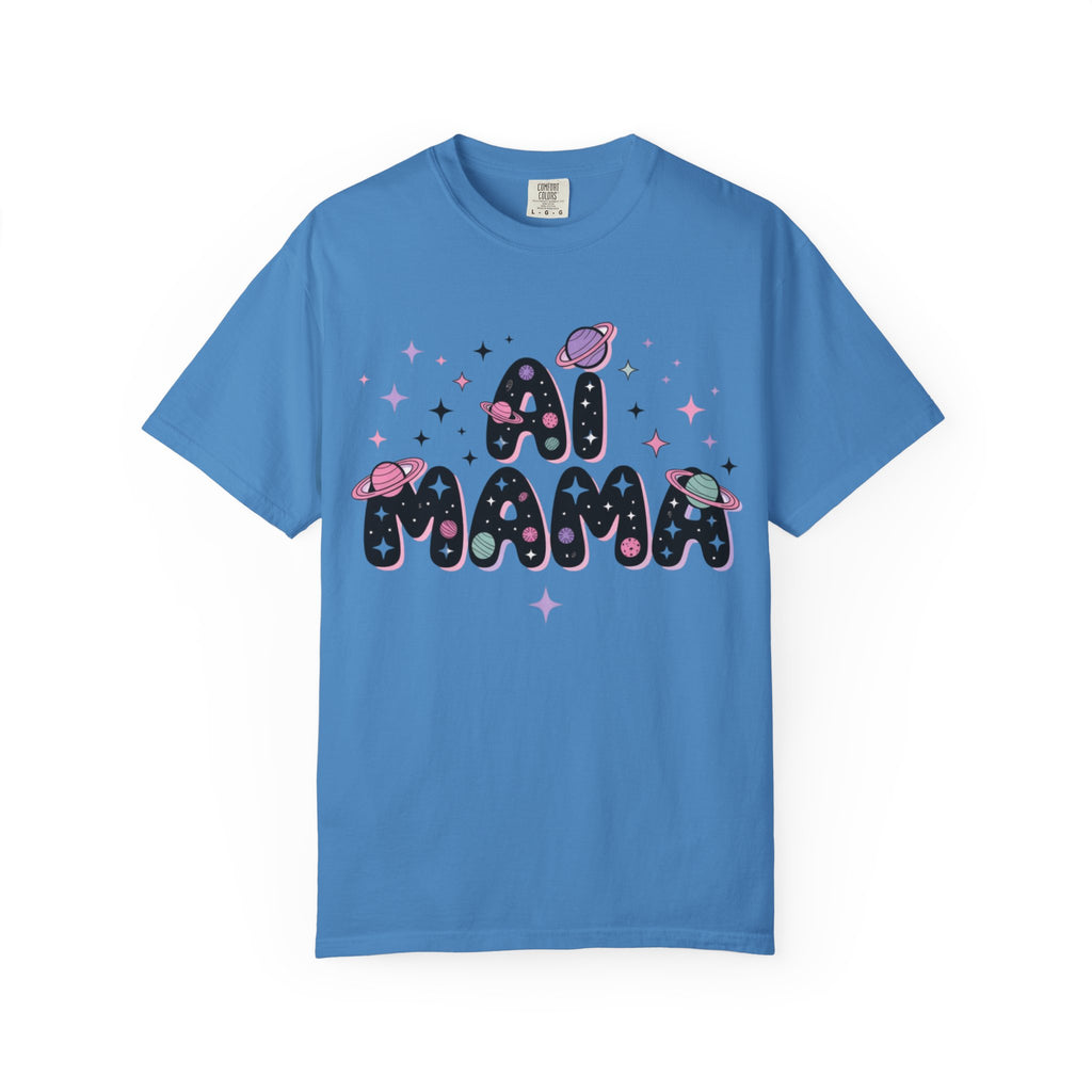 AI Mama "Digital Daydreamer" Unisex Garment-Dyed T-shirt