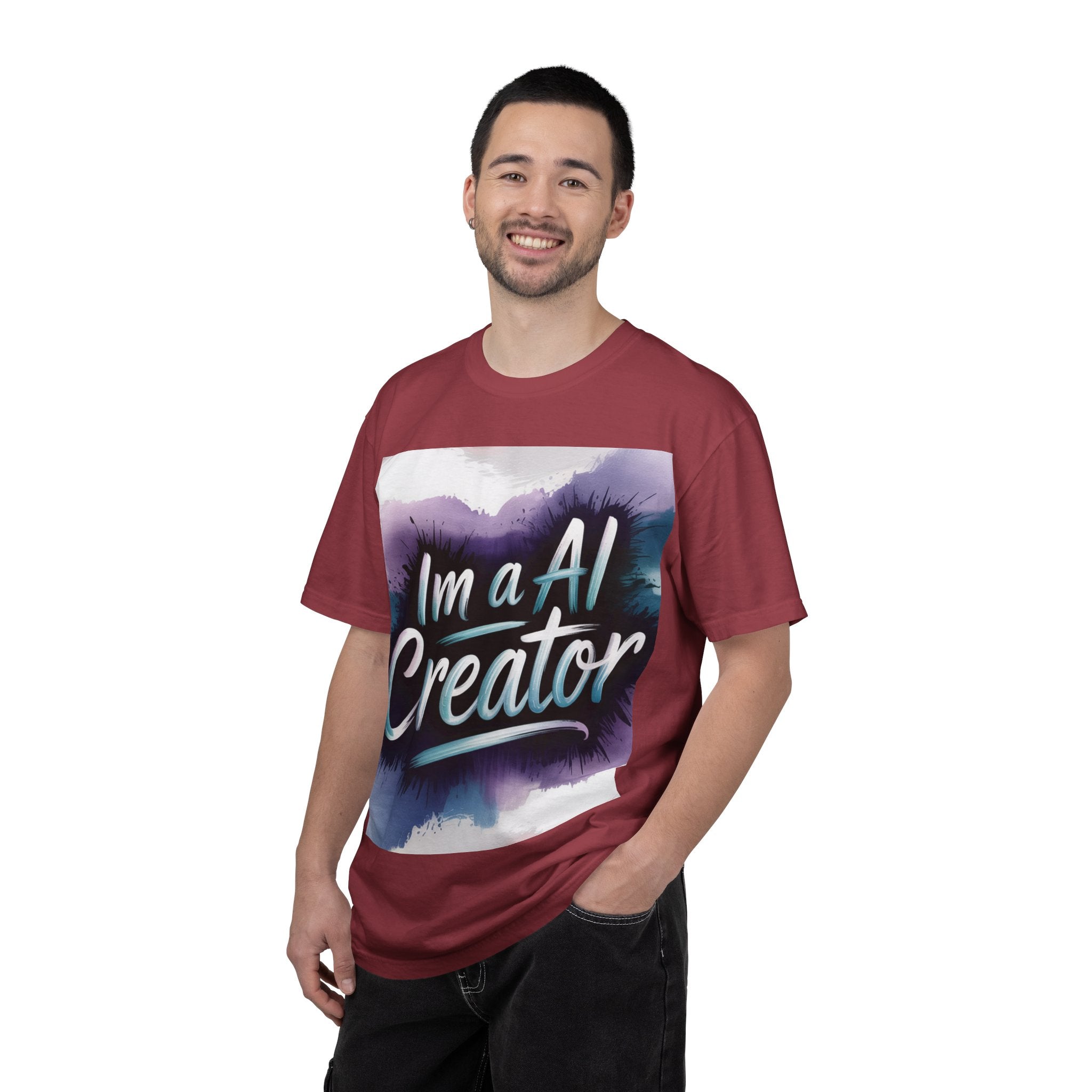 I’m a AI Creator “DIGITAL BRUSHSTROKE” Unisex Garment-Dyed T-shirt -