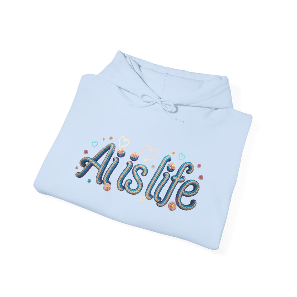 AI is Life  "TWISTED BEAUTY"  Cozy Unisex Sweatshirt