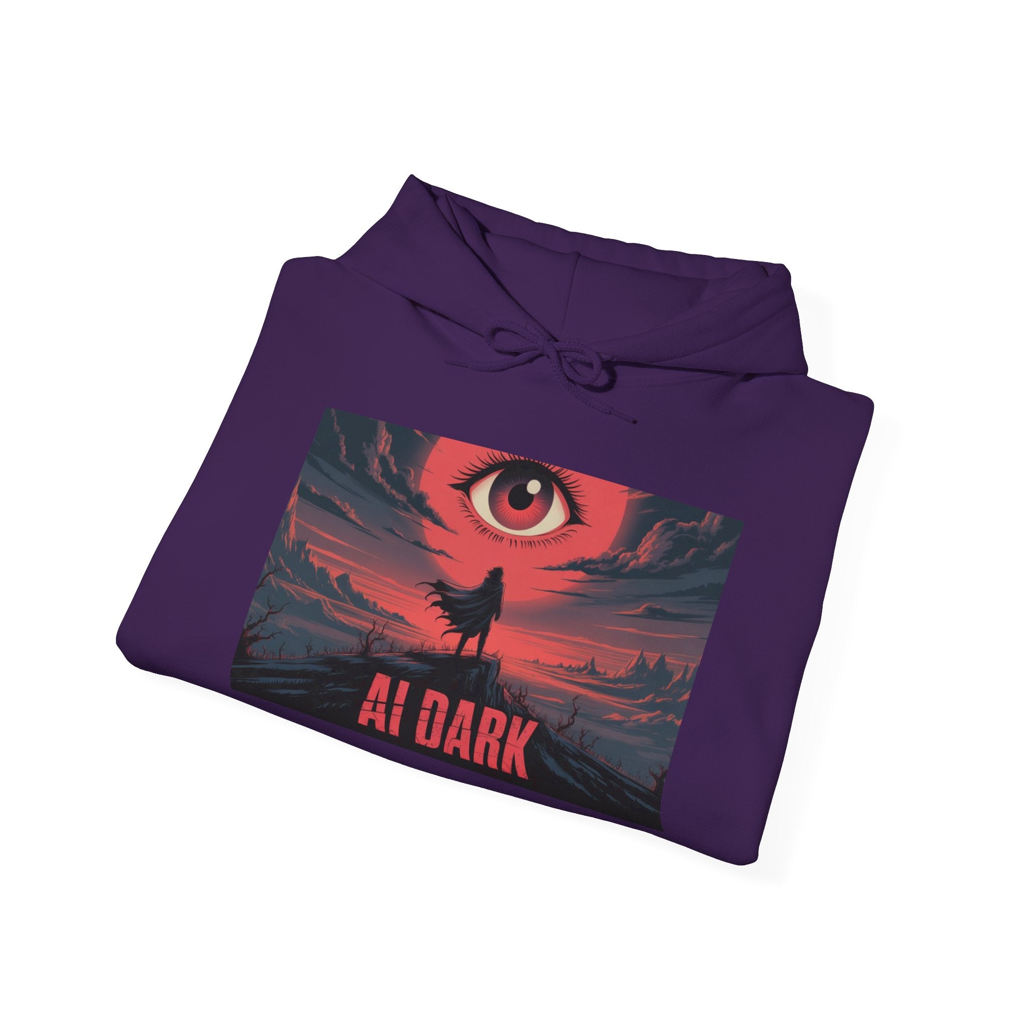 AI DARK  “ Shadow Protocol ”  Unisex Heavy Blend™ Hooded Sweatshirt
