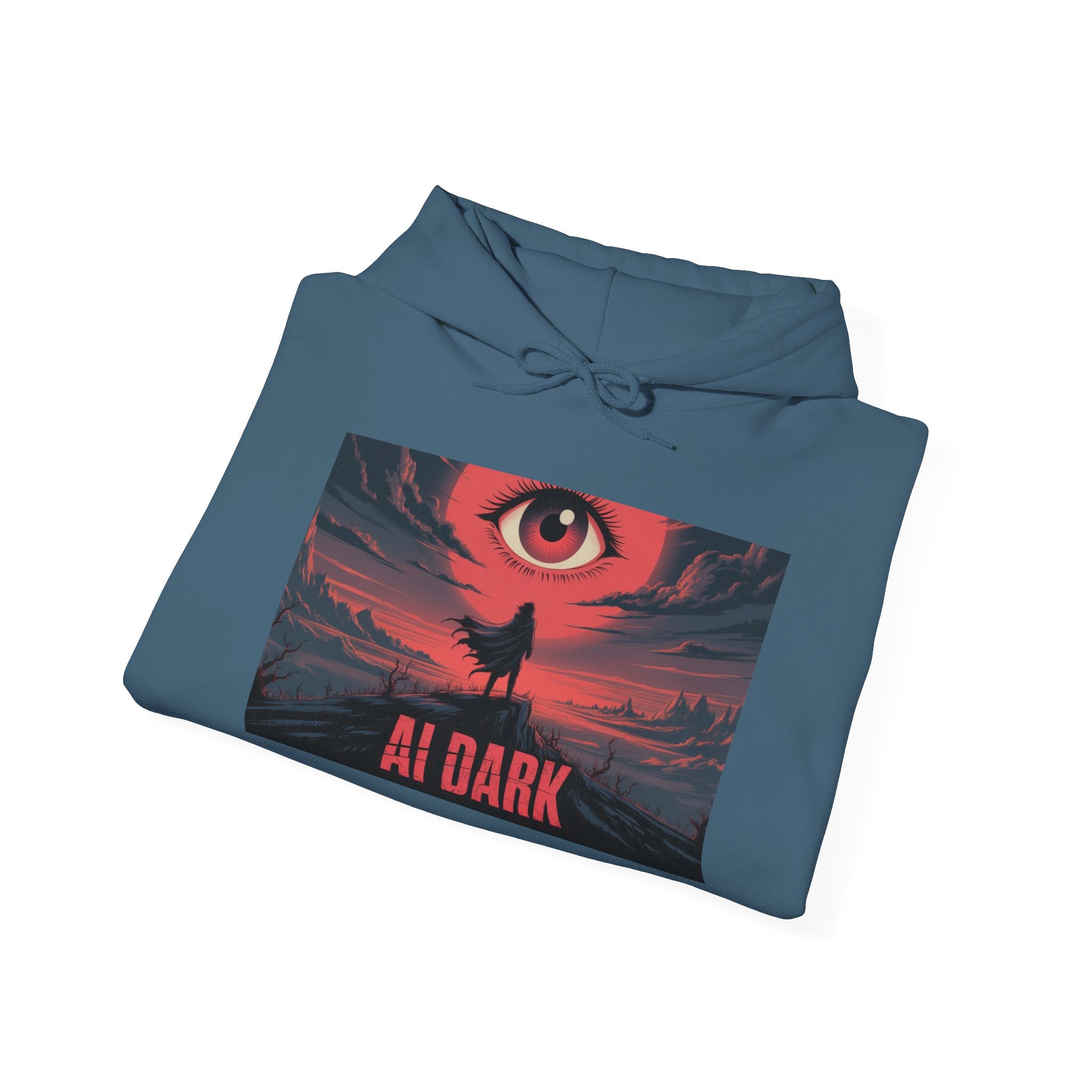 AI DARK  “ Shadow Protocol ”  Unisex Heavy Blend™ Hooded Sweatshirt