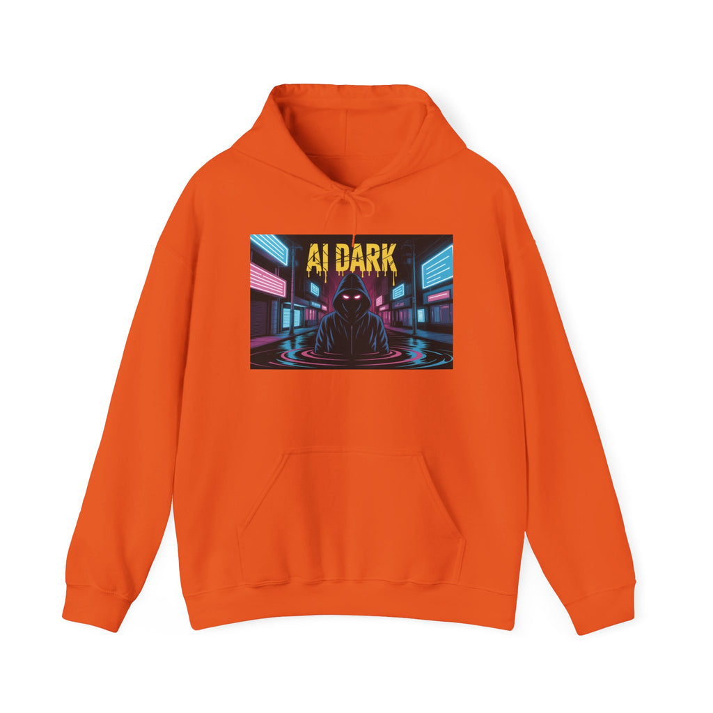AI DARK  “Night Signal” Unisex Heavy Blend™ Hooded Sweatshirt