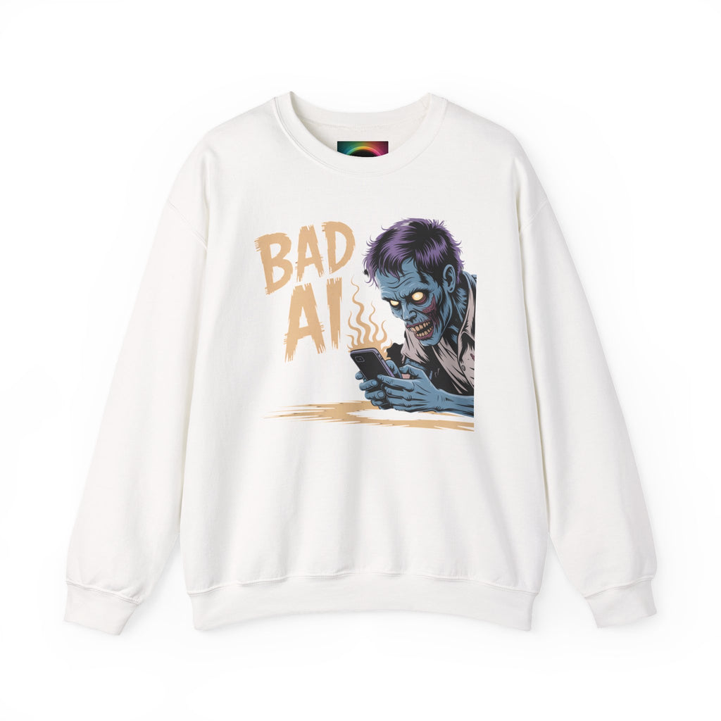 Bad AI "ZOMBIE SCROLL" Unisex Heavy Blend™ Hooded Sweatshirt